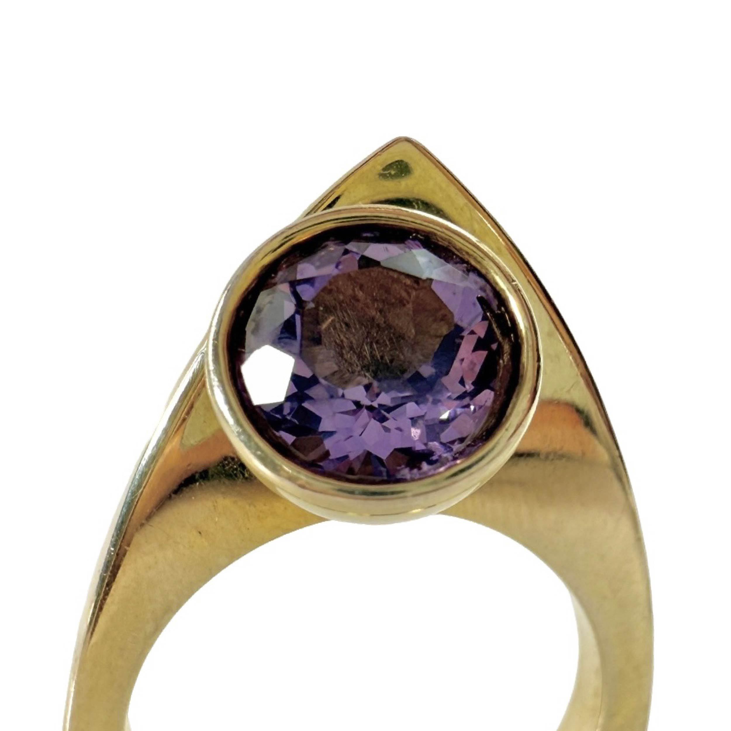 Shinecrys- Amethyst ring