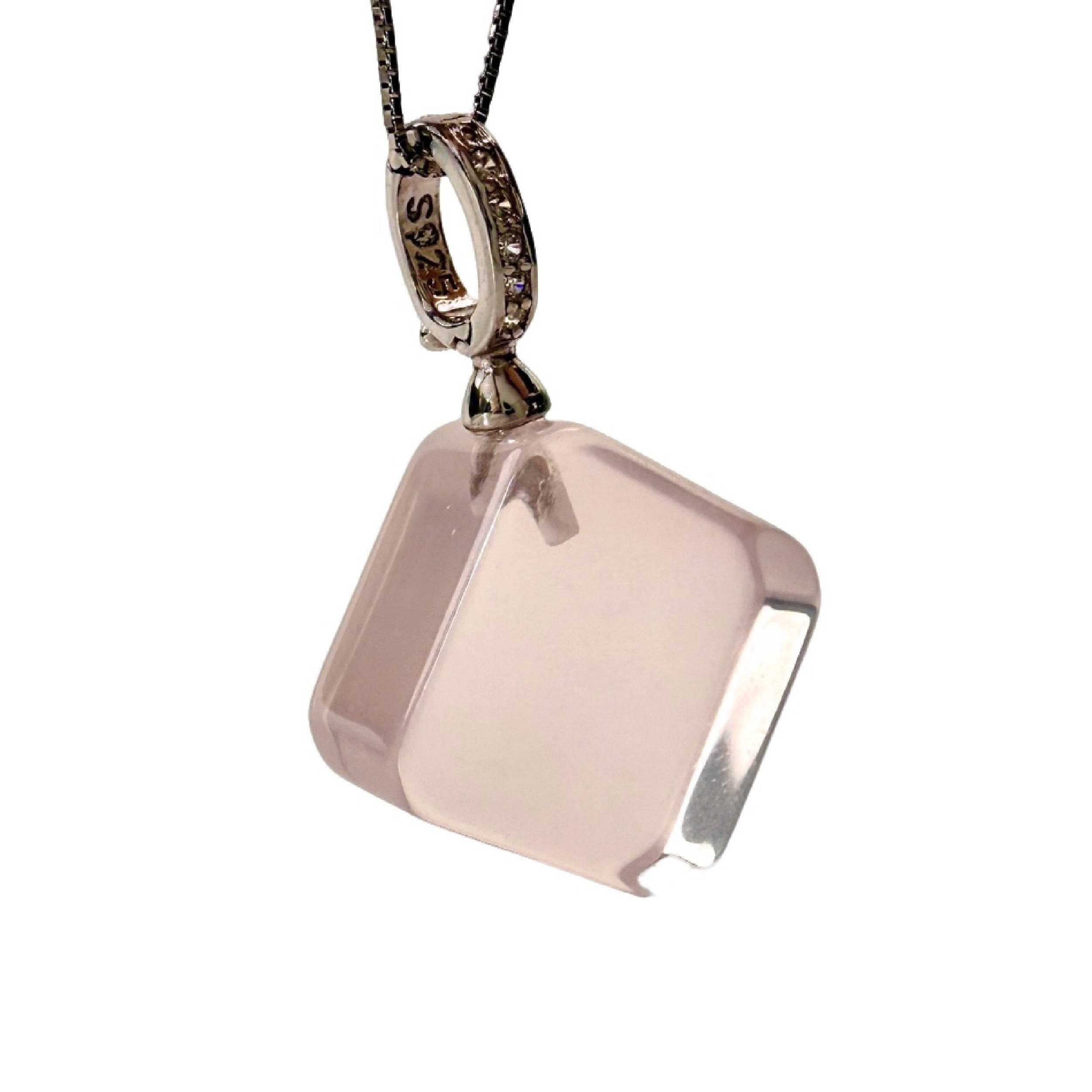 Shinecrys-  Rose Quartz pendant