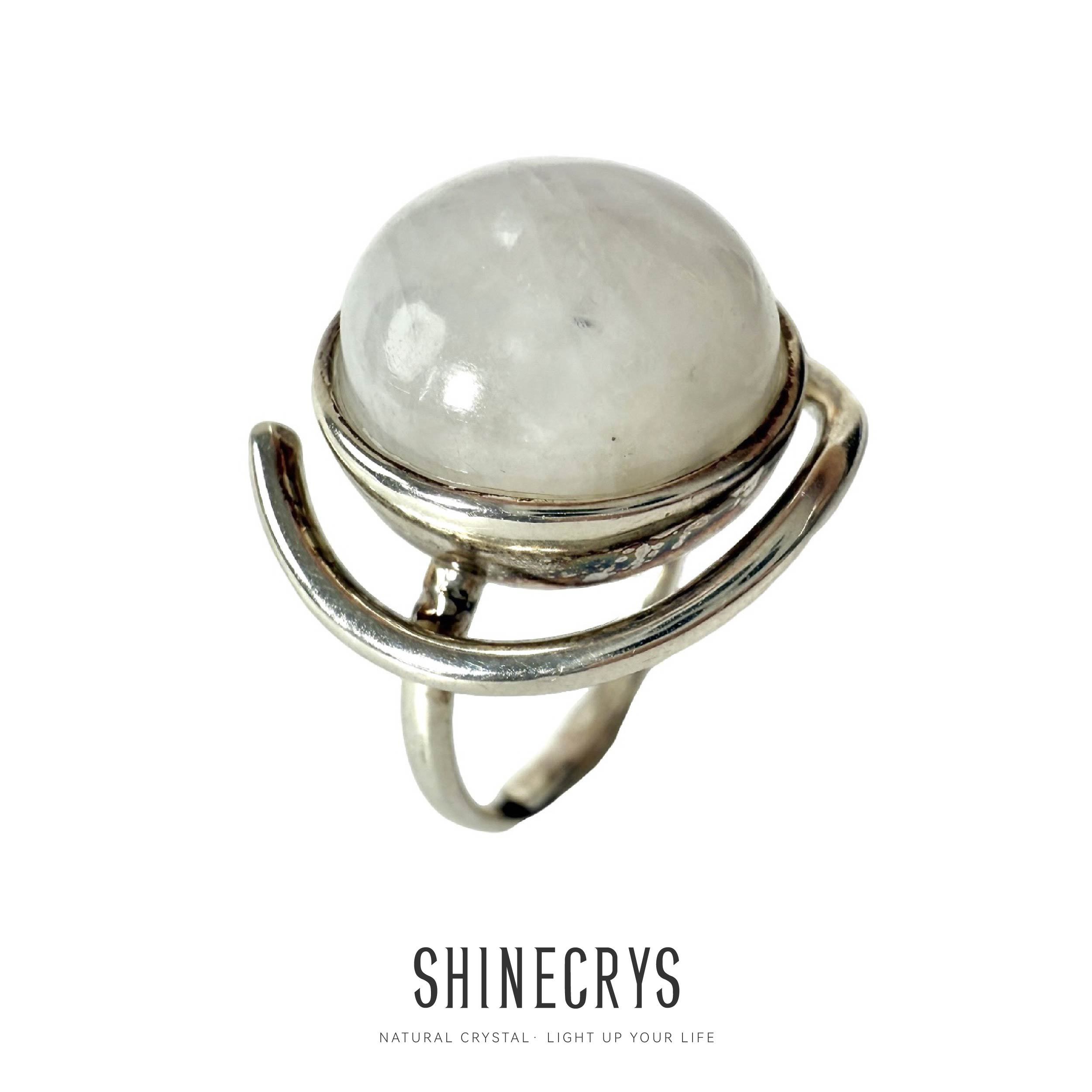 Shinecrys- Aquatic Agate ring