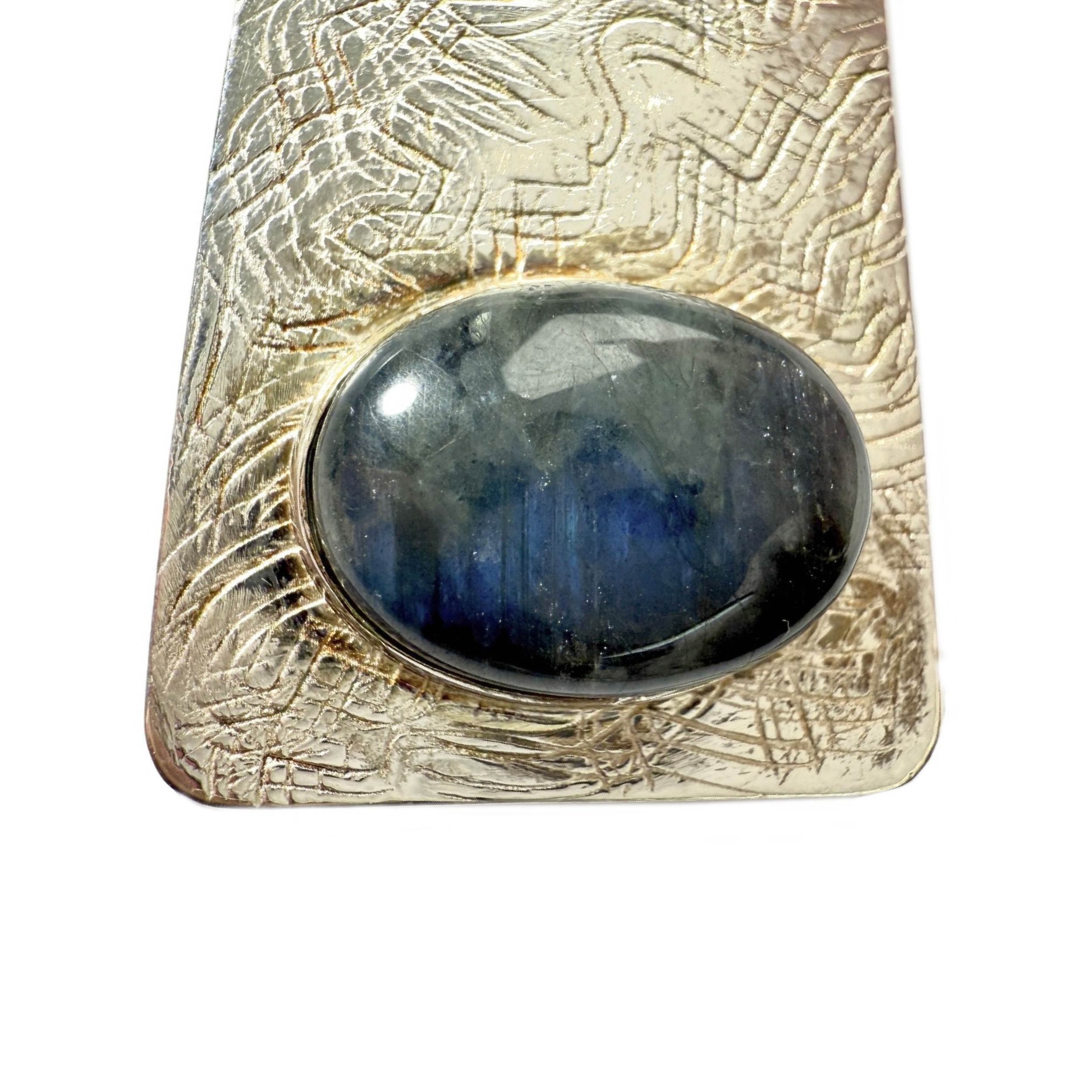 Shinecrys-  labradorite pendant