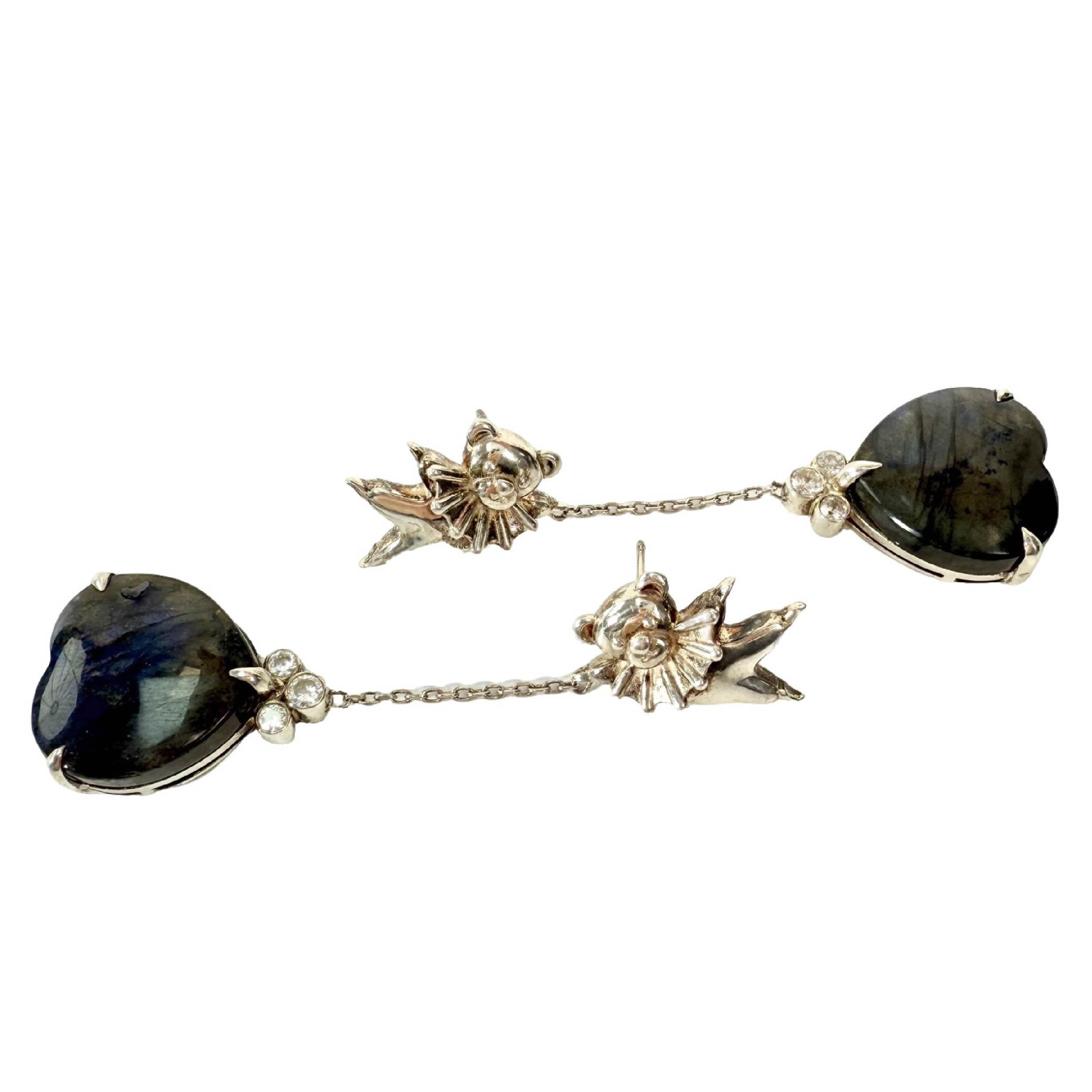 Shinecrys- labradorite pendant