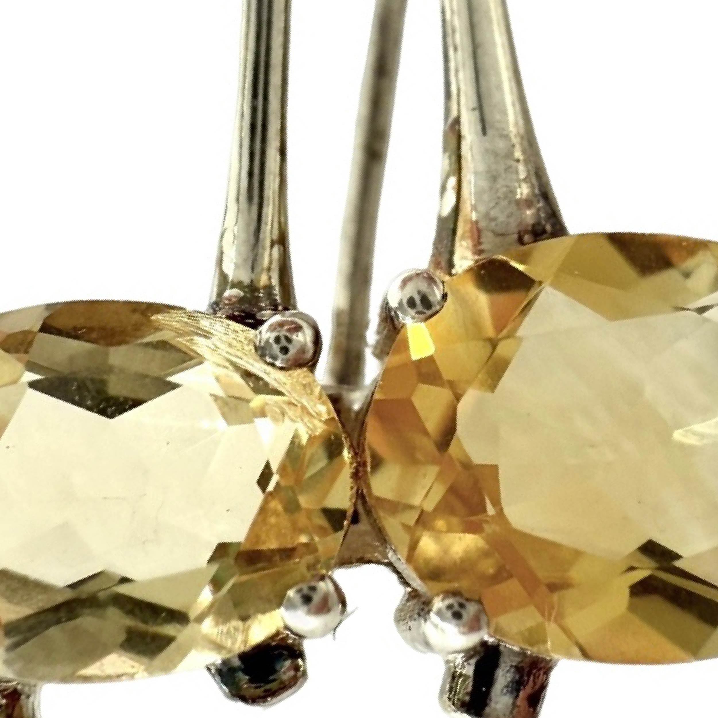 Shinecrys-  Citrtine brooch