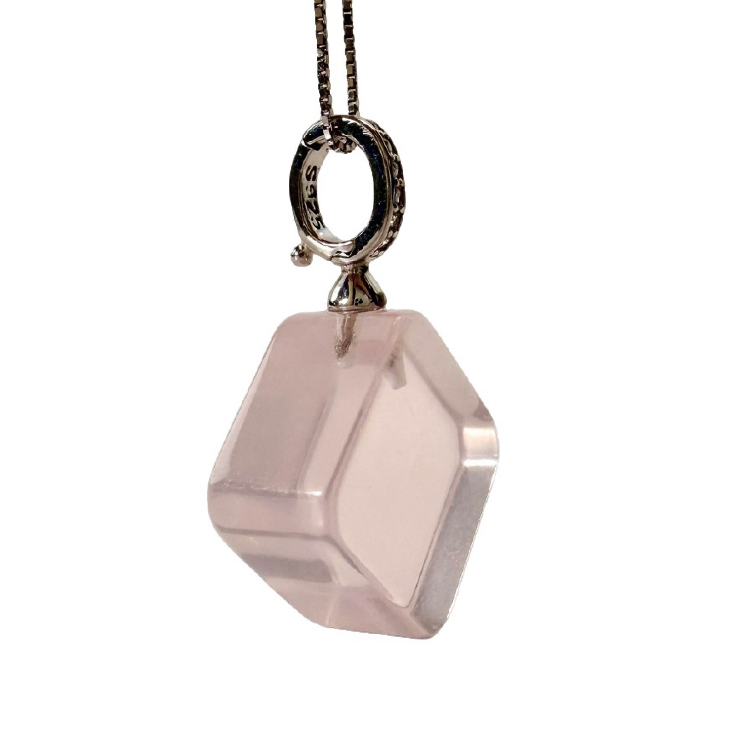 Shinecrys-  Rose Quartz pendant
