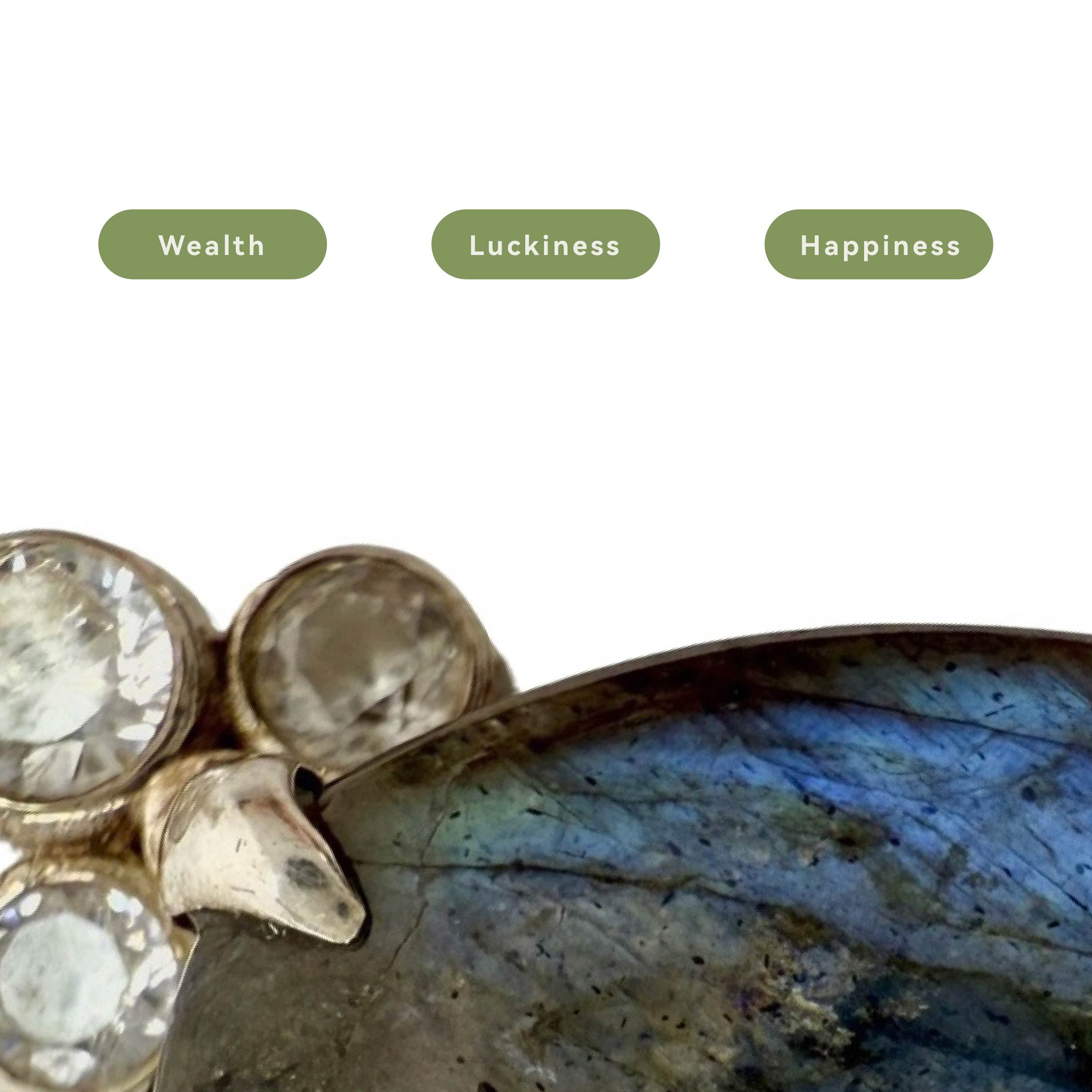 Shinecrys- labradorite pendant