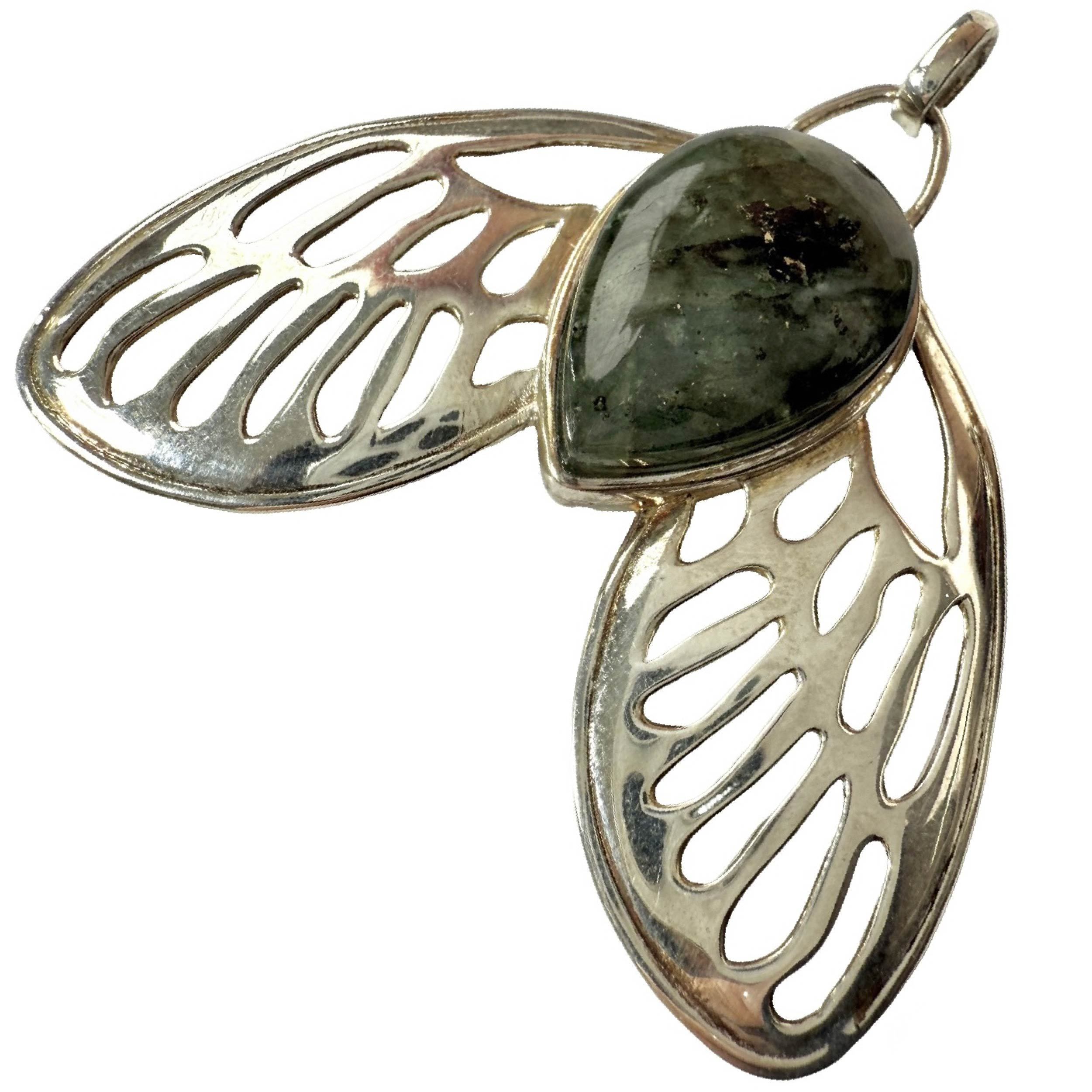 Shinecrys-  labradorite pendant