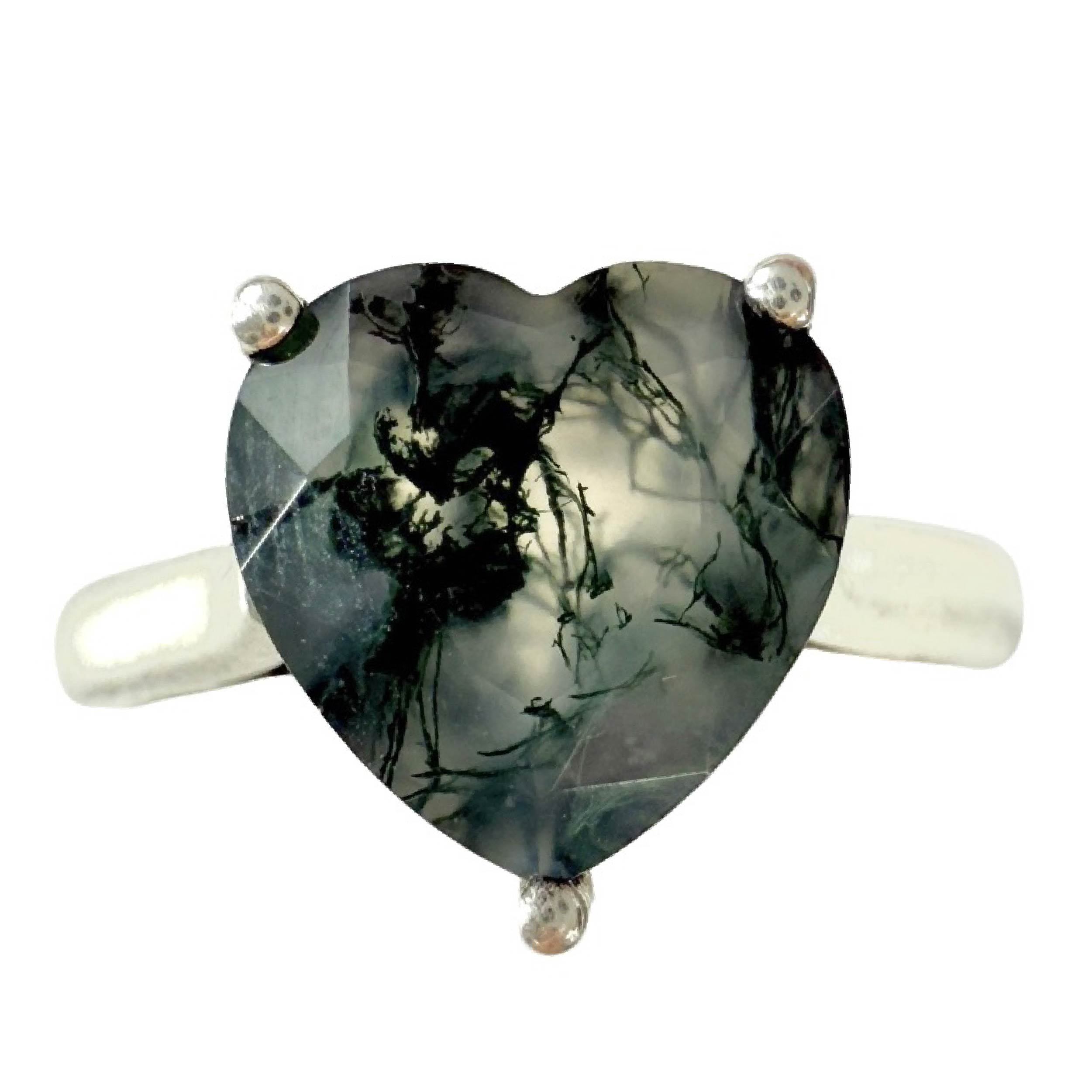 Shinecrys- Aquatic Agate ring
