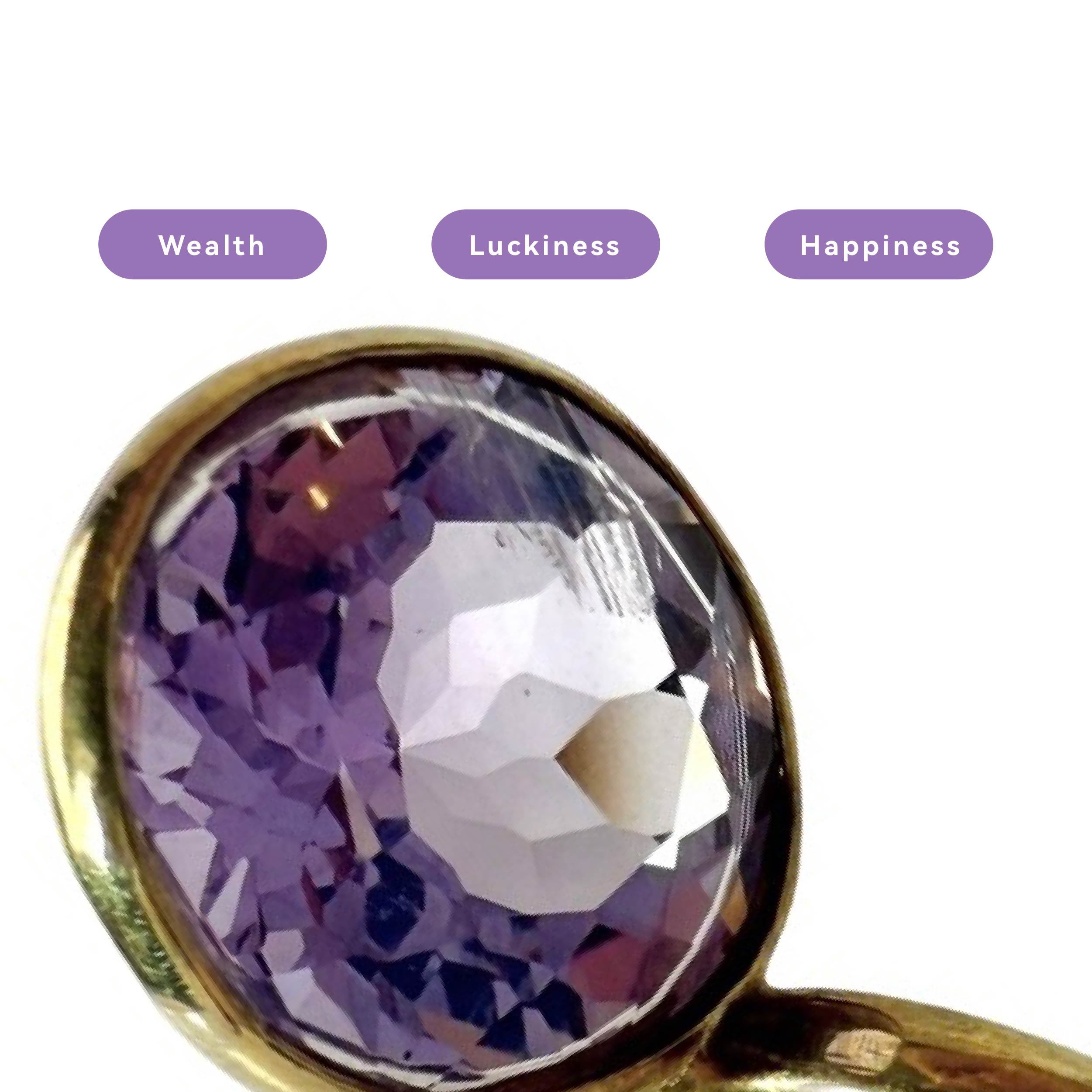 Shinecrys- Amethyst ring
