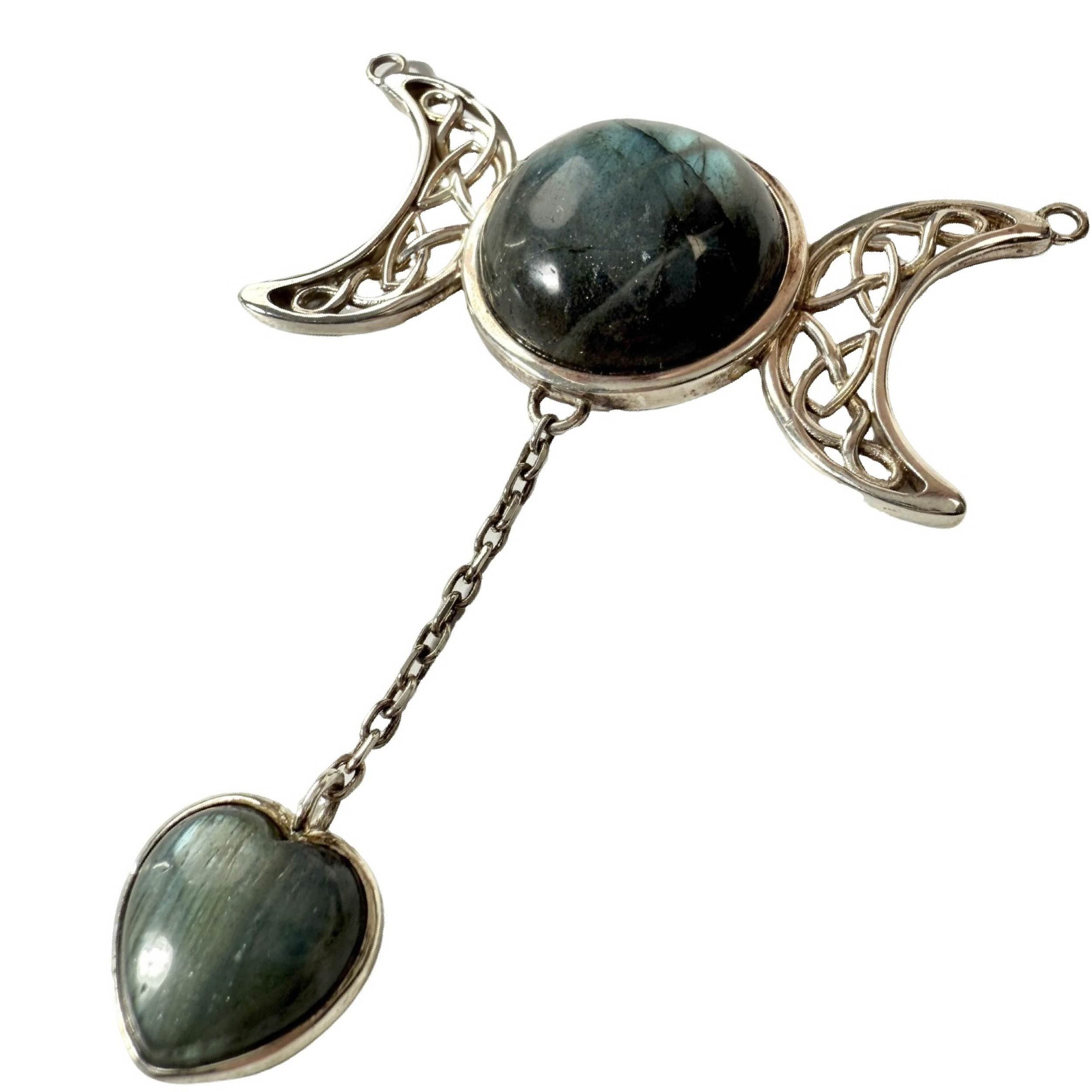 Shinecrys-  labradorite pendant