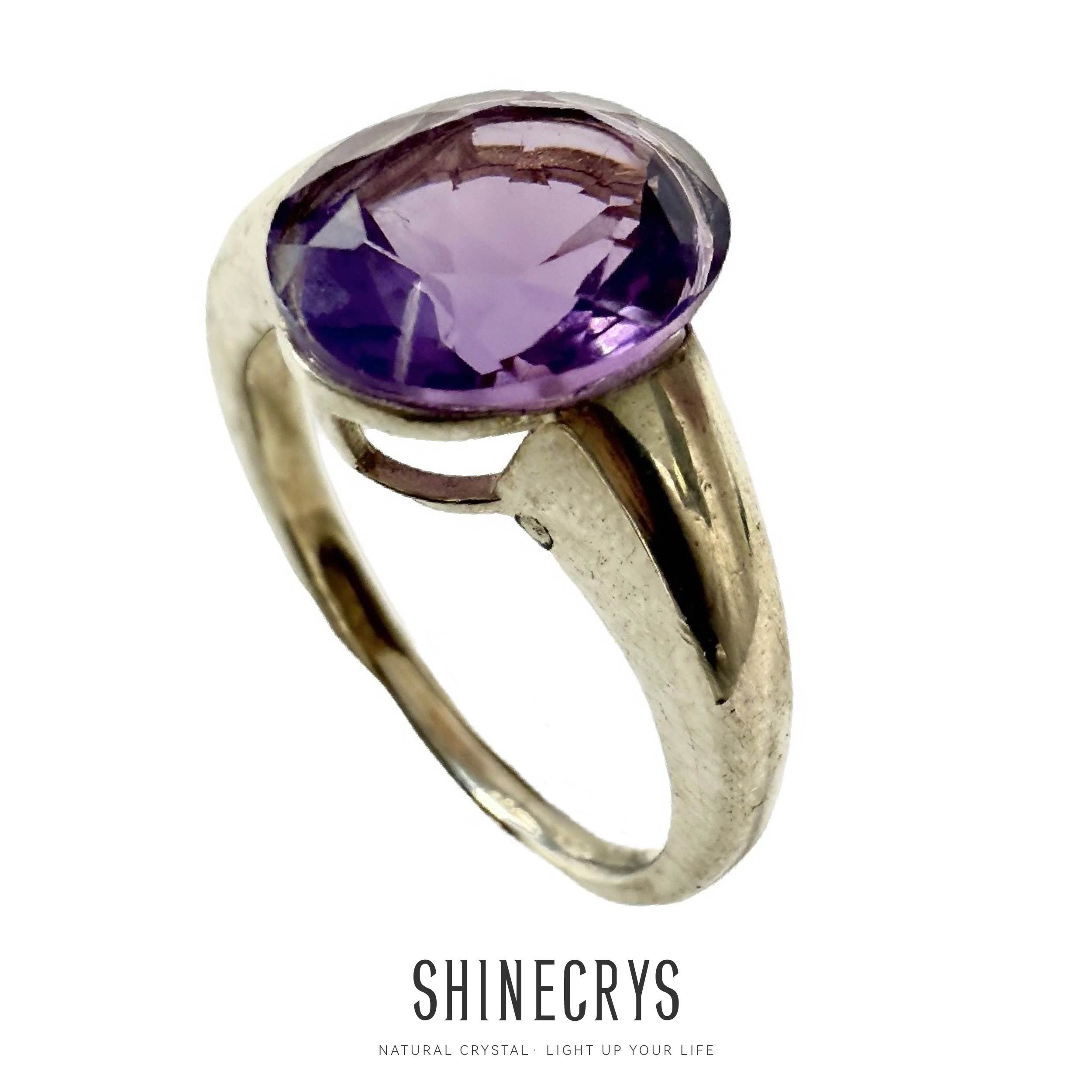 Shinecrys- Amethyst ring