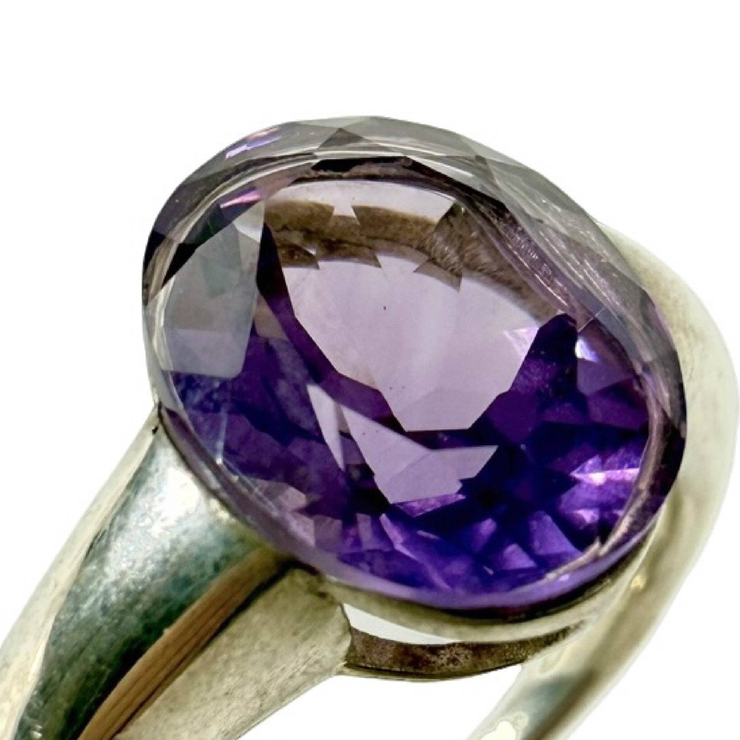 Shinecrys- Amethyst ring
