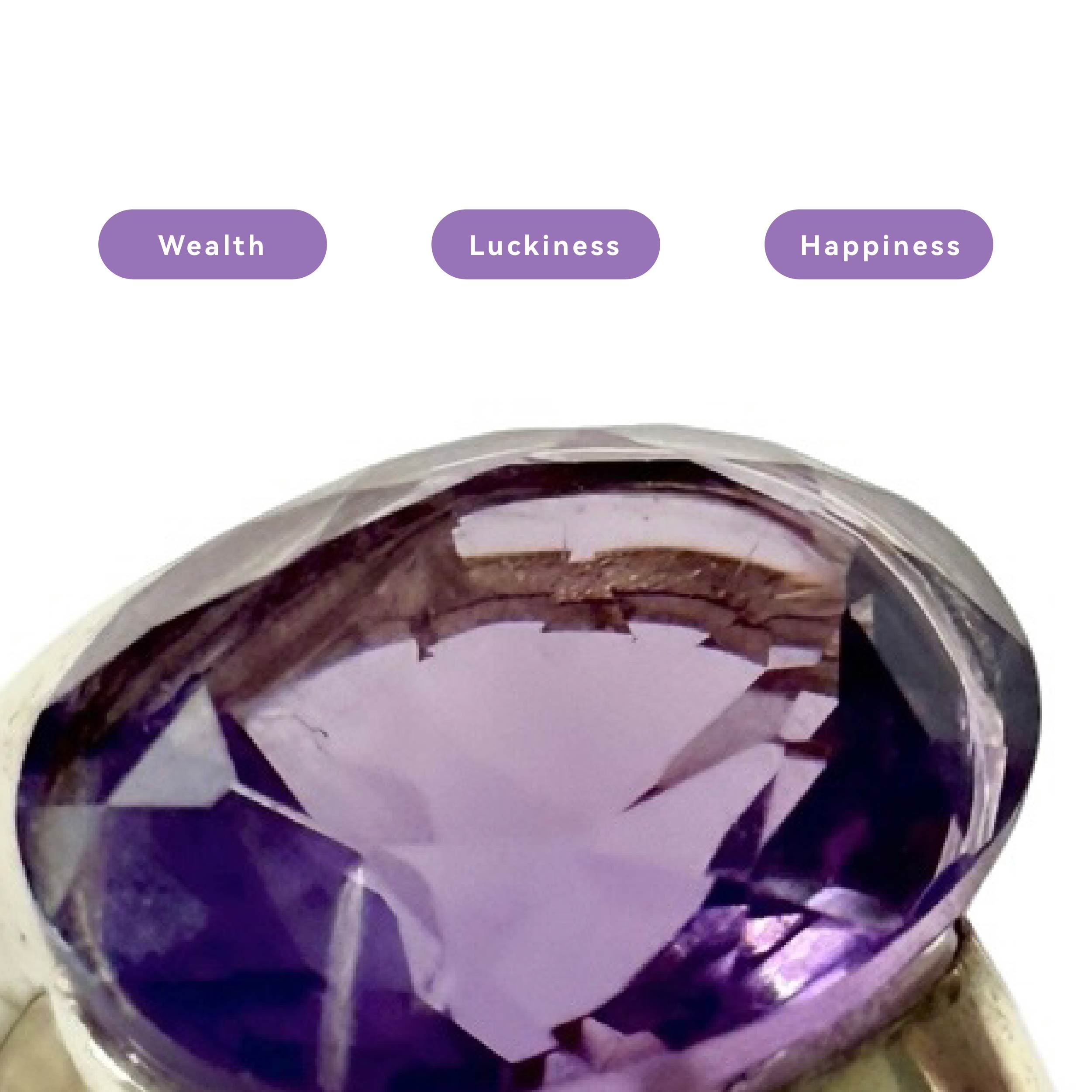 Shinecrys- Amethyst ring