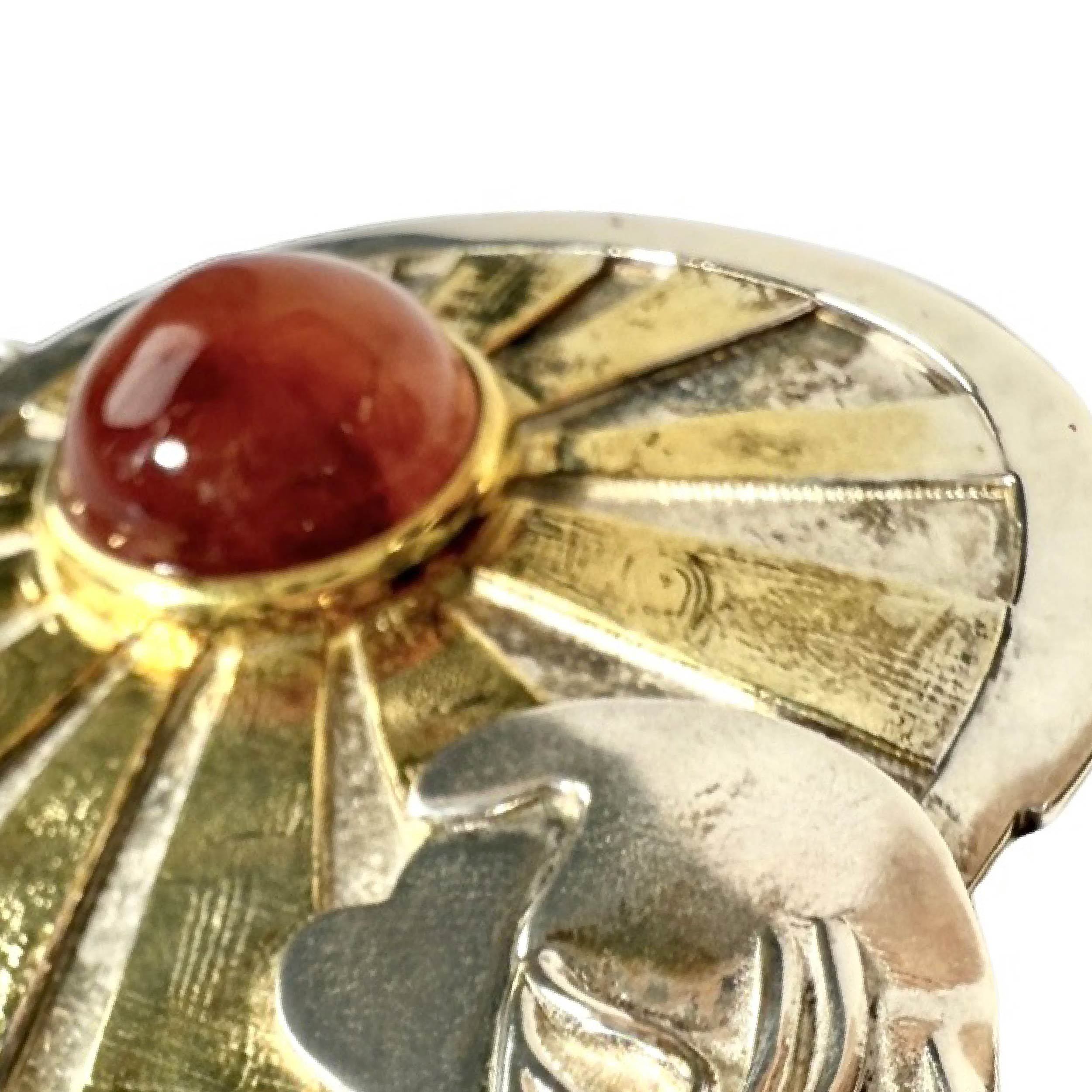 Shinecrys- Red Quartz  pendant
