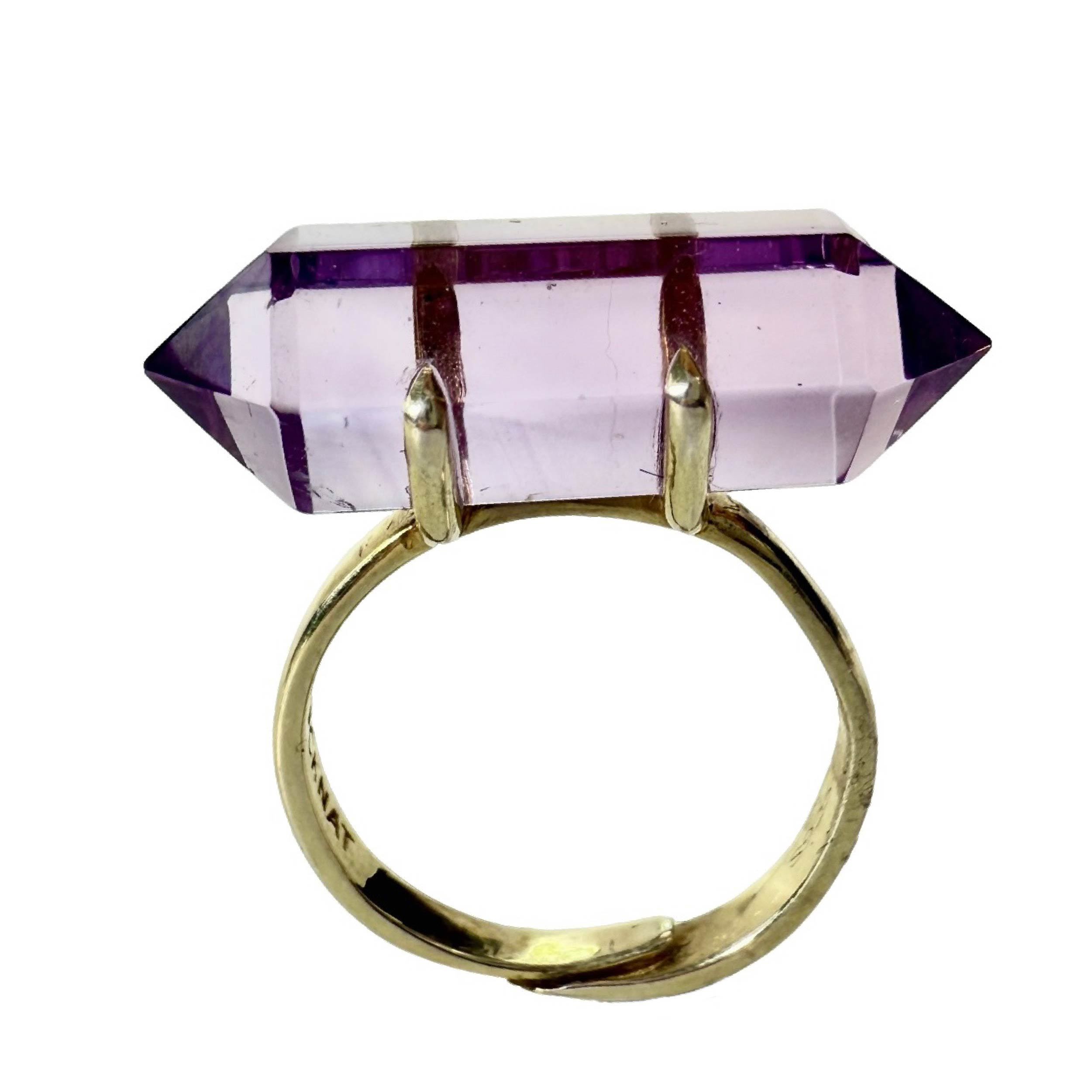 Shinecrys- Amethyst ring