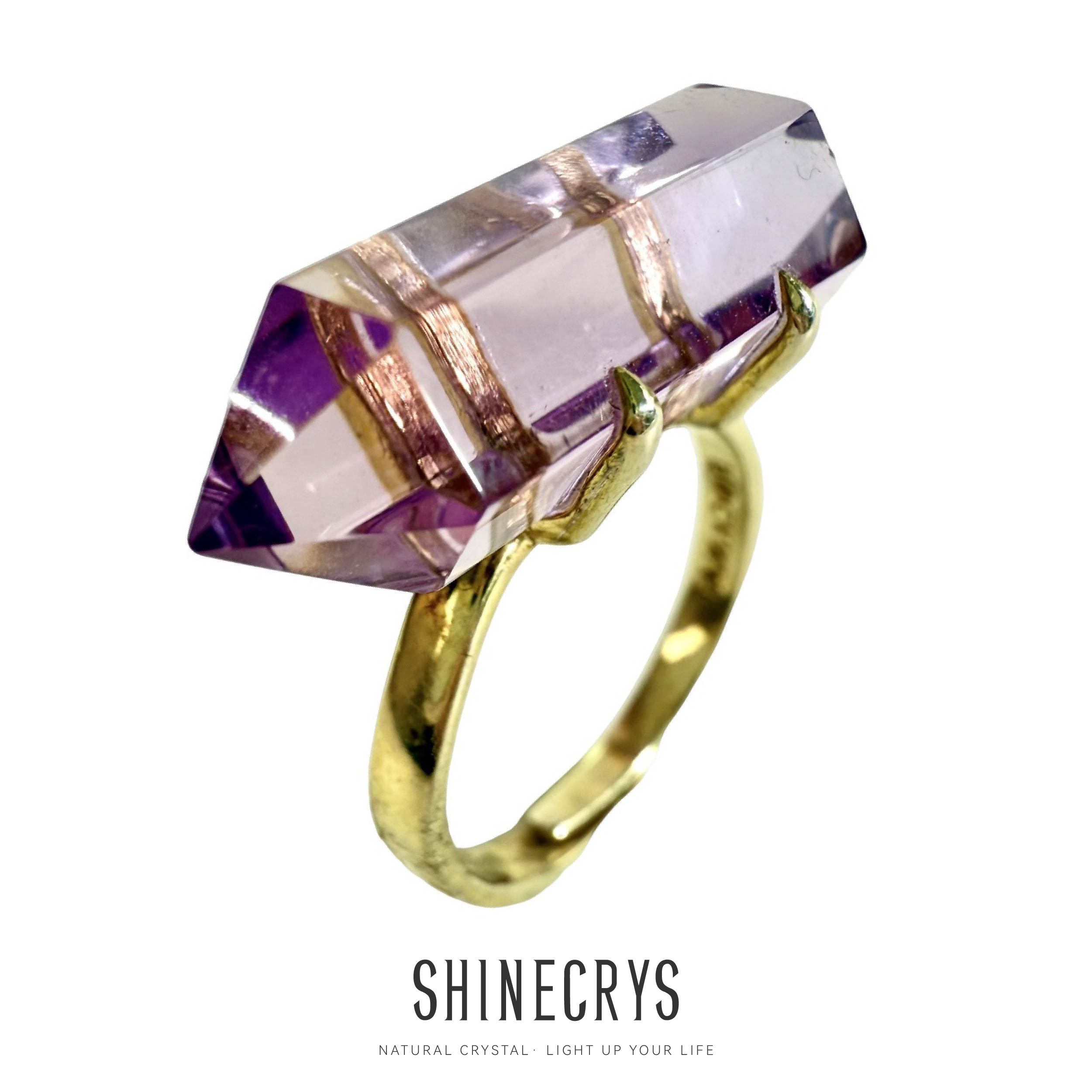 Shinecrys- Amethyst ring
