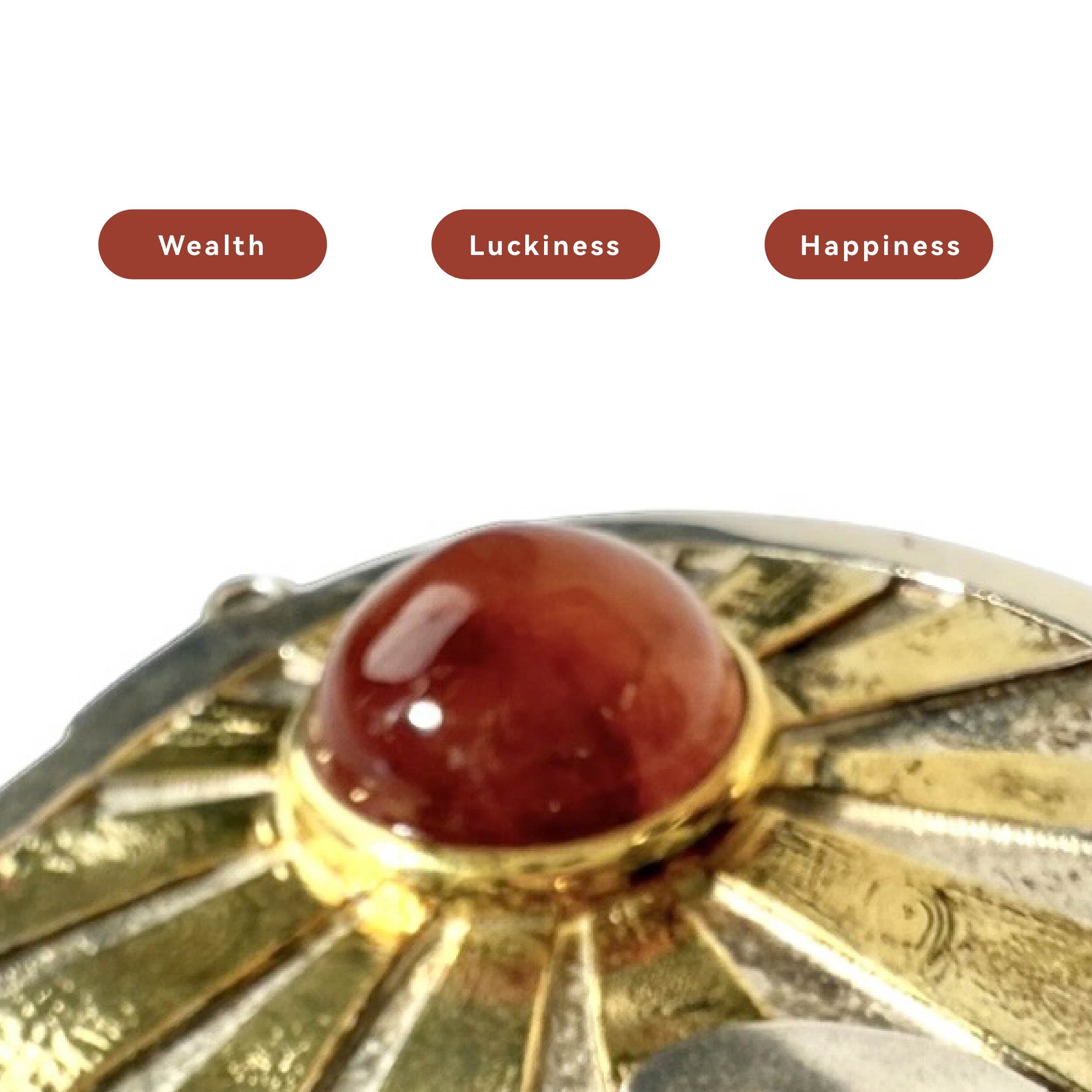 Shinecrys- Red Quartz  pendant