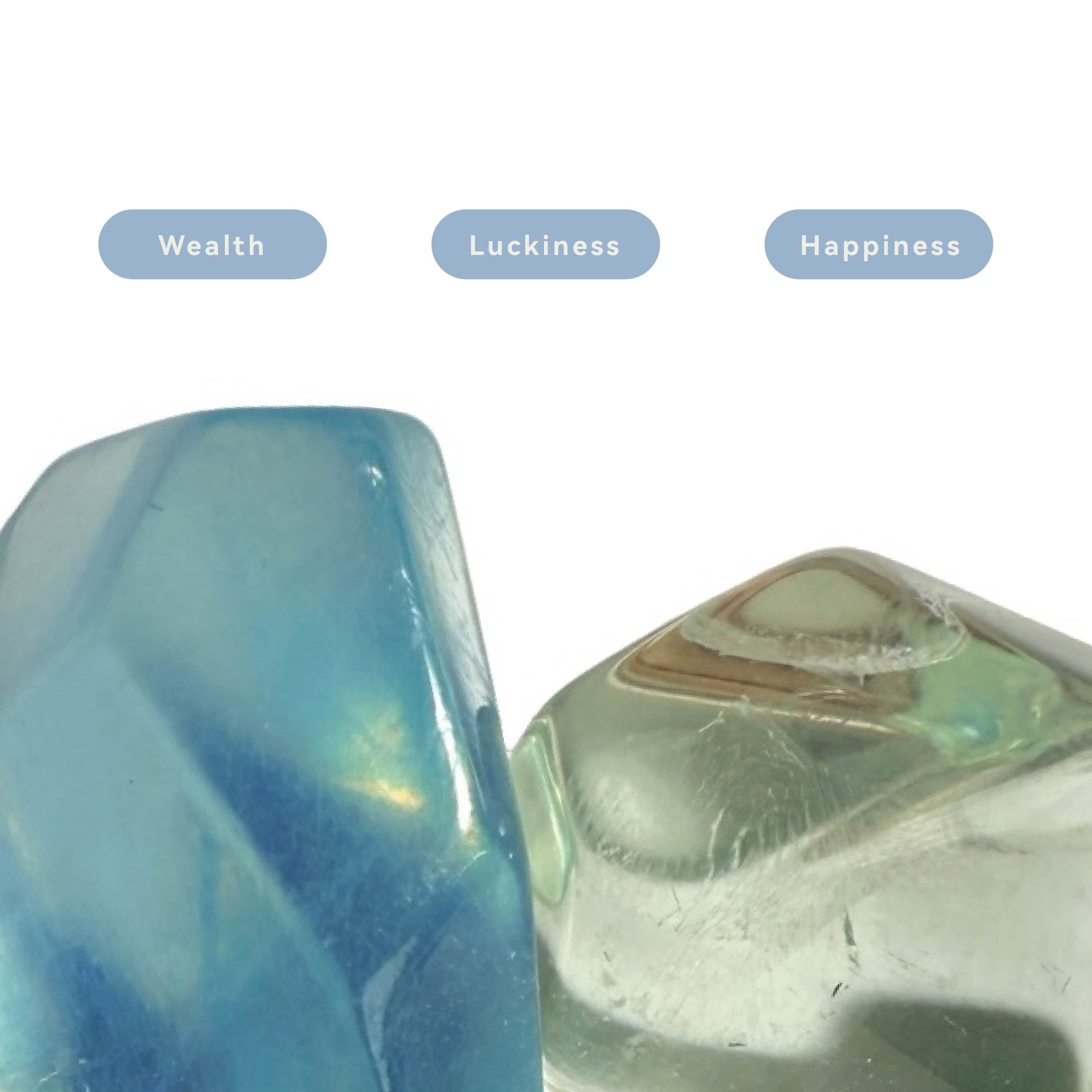 Shinecrys- aquamarine pendant