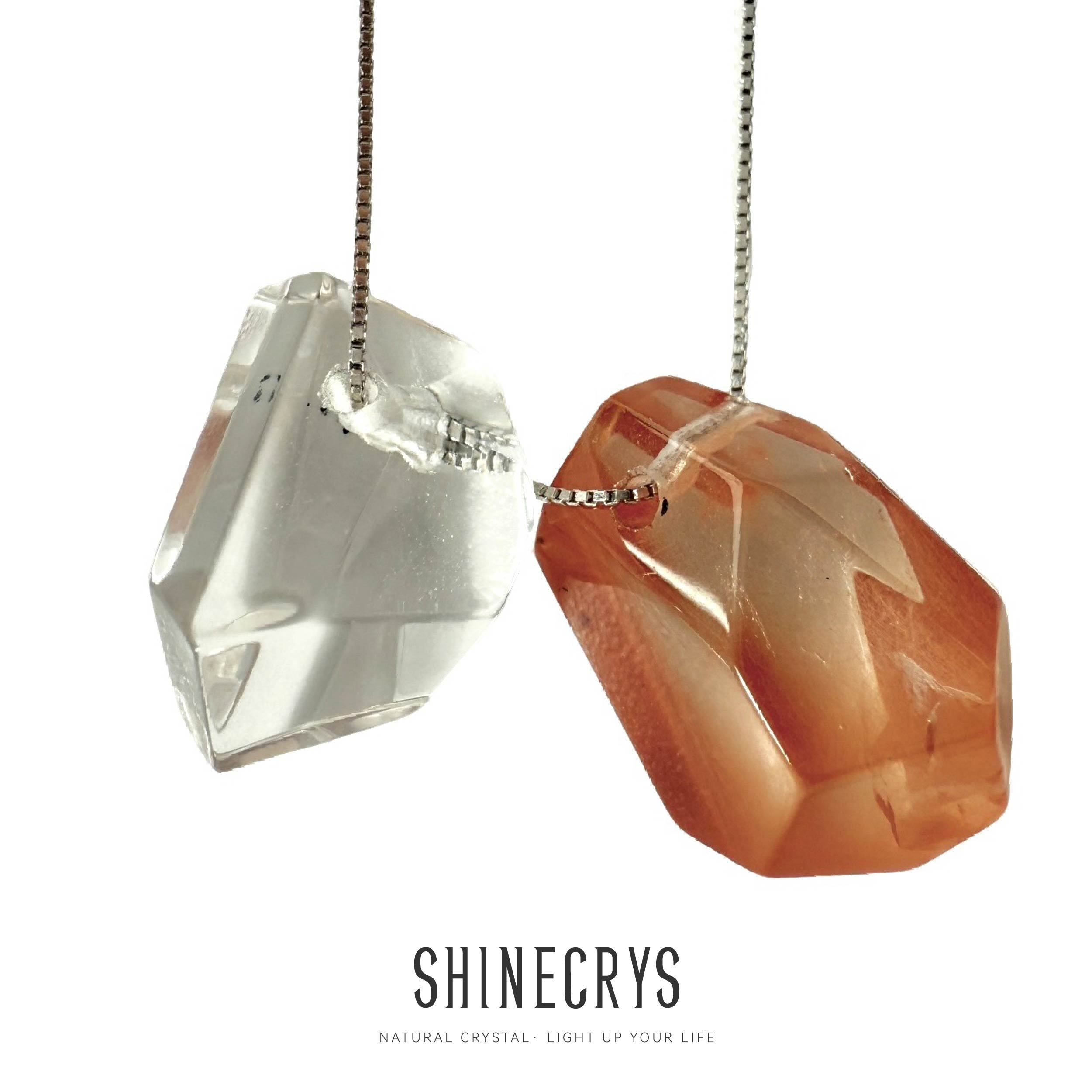 Shinecrys- Red Quartz  pendant