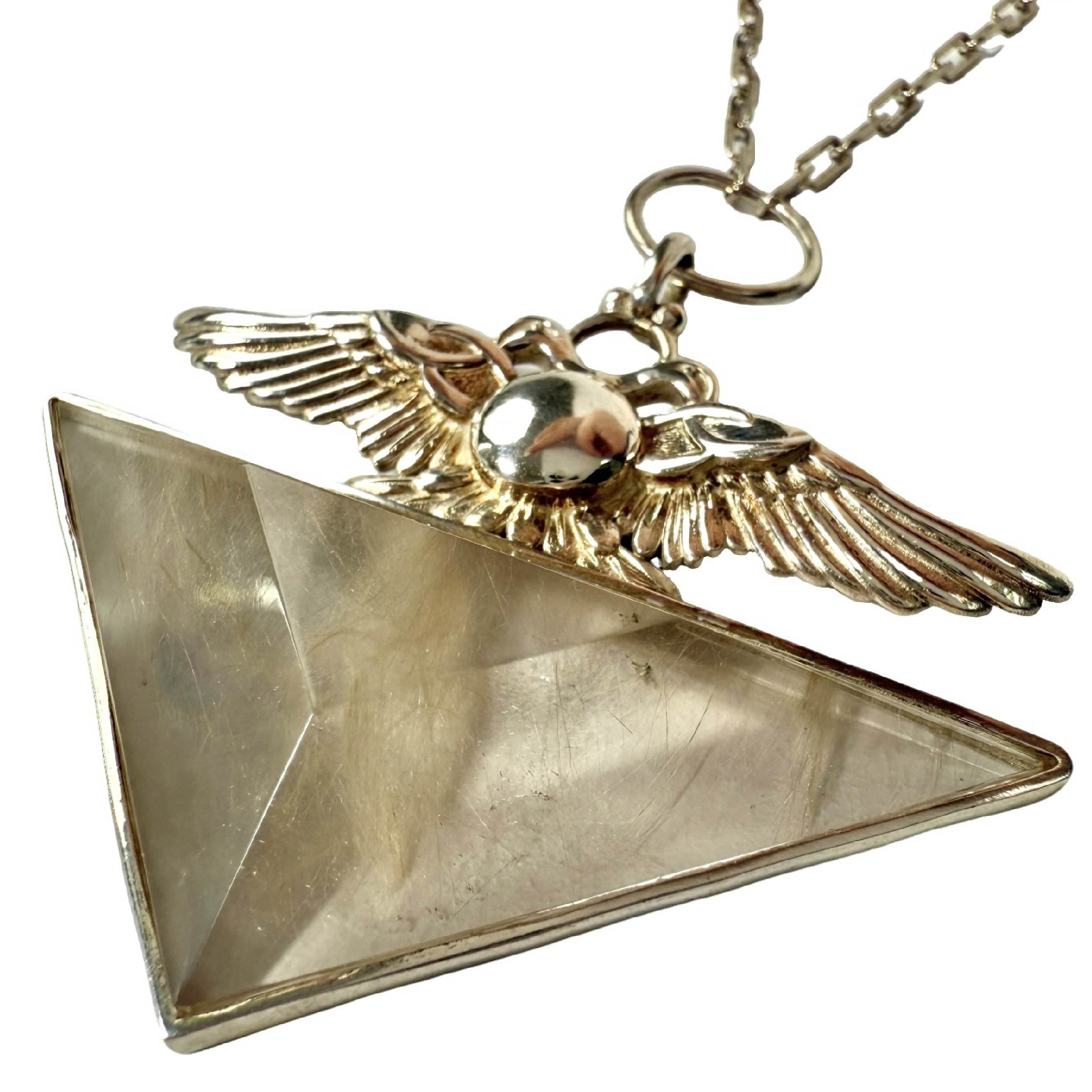 Shinecrys- Golden Rutilated Quartz  pendant
