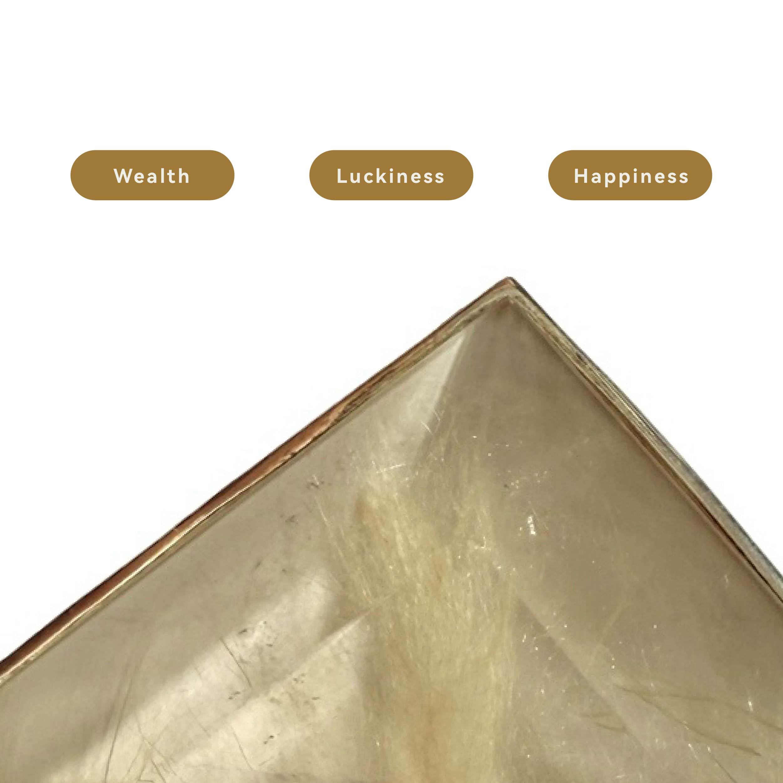 Shinecrys- Golden Rutilated Quartz  pendant