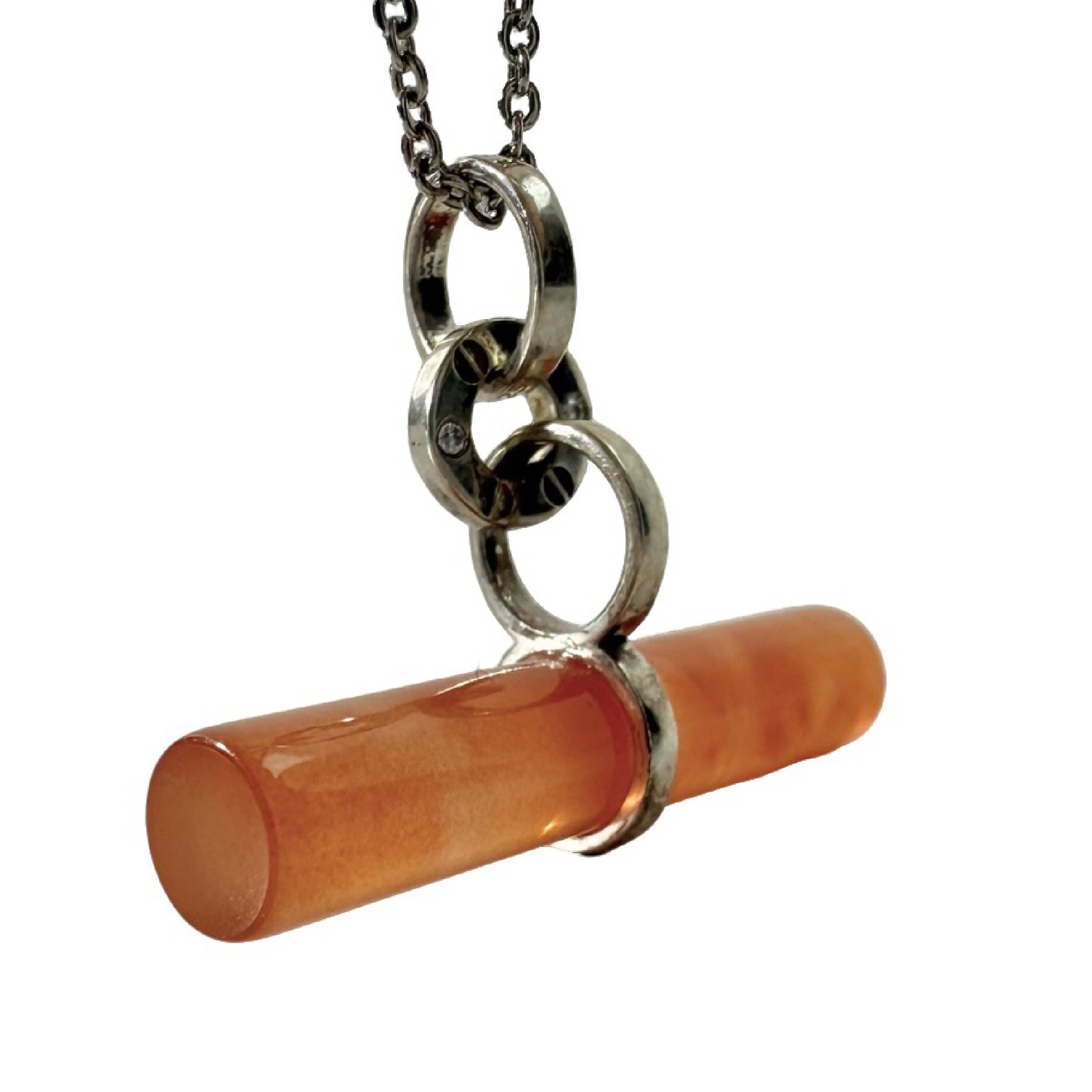 Shinecrys- Red Quartz  pendant