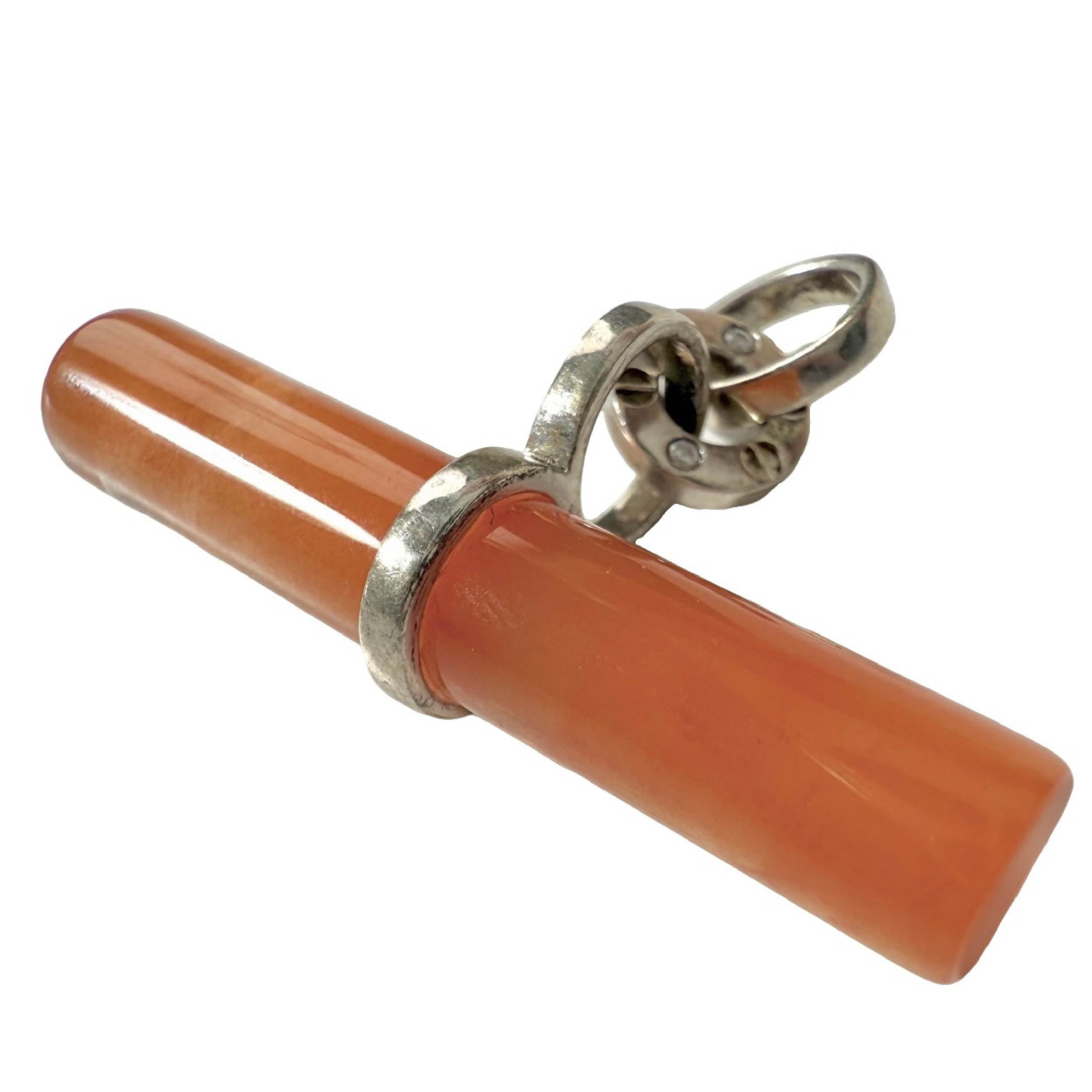 Shinecrys- Red Quartz  pendant