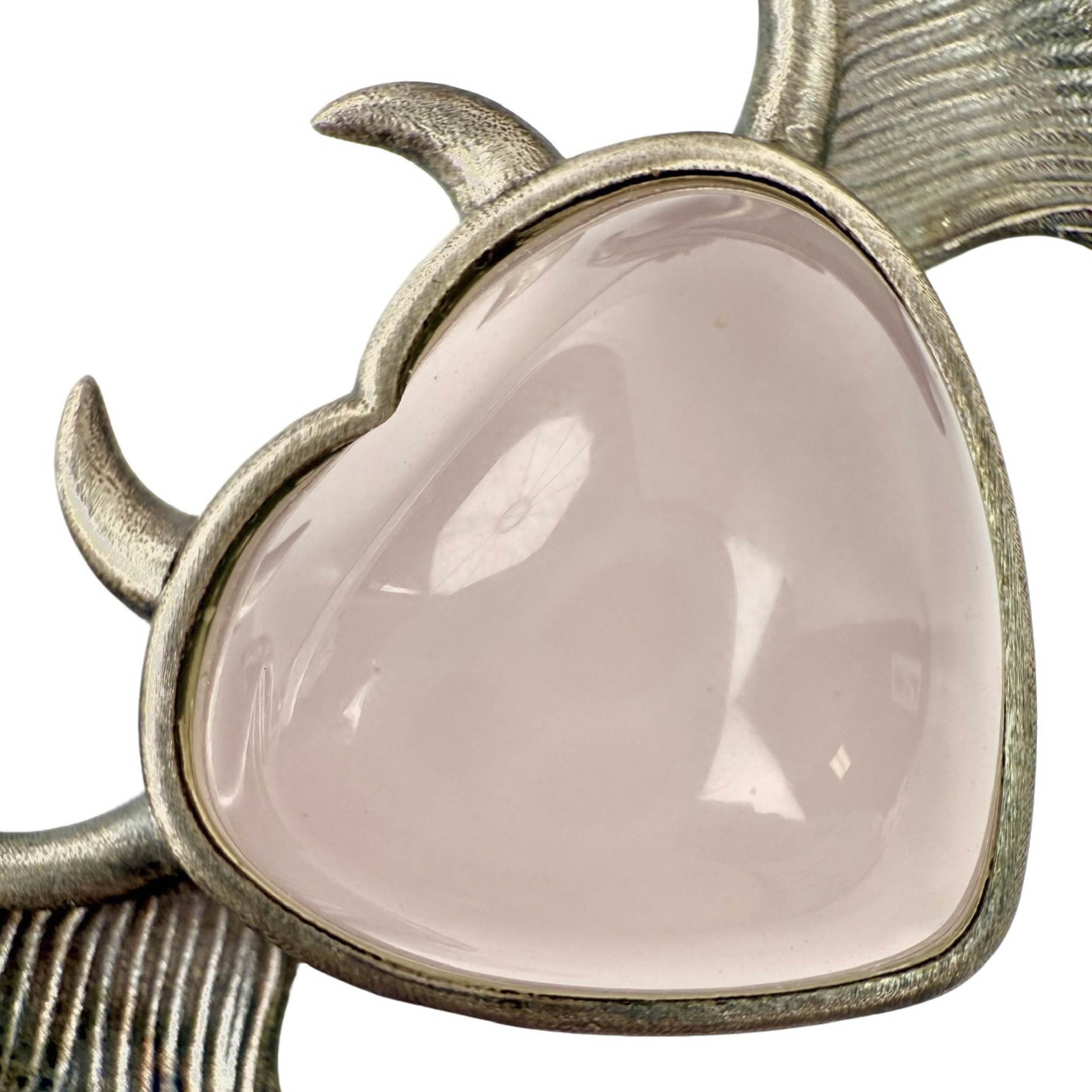 Shinecrys- Rose Quartz  pendant