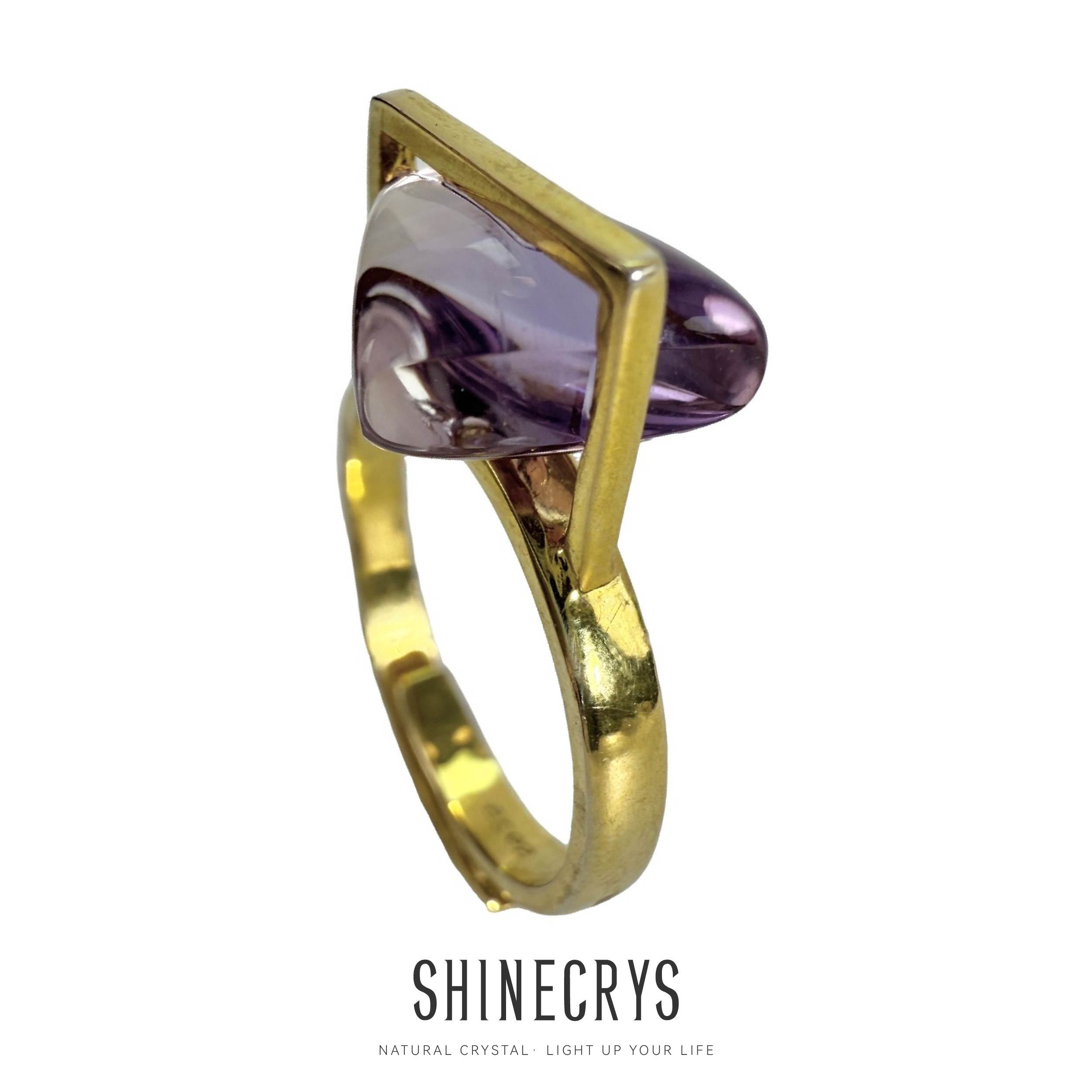 Shinecrys- Amethyst ring