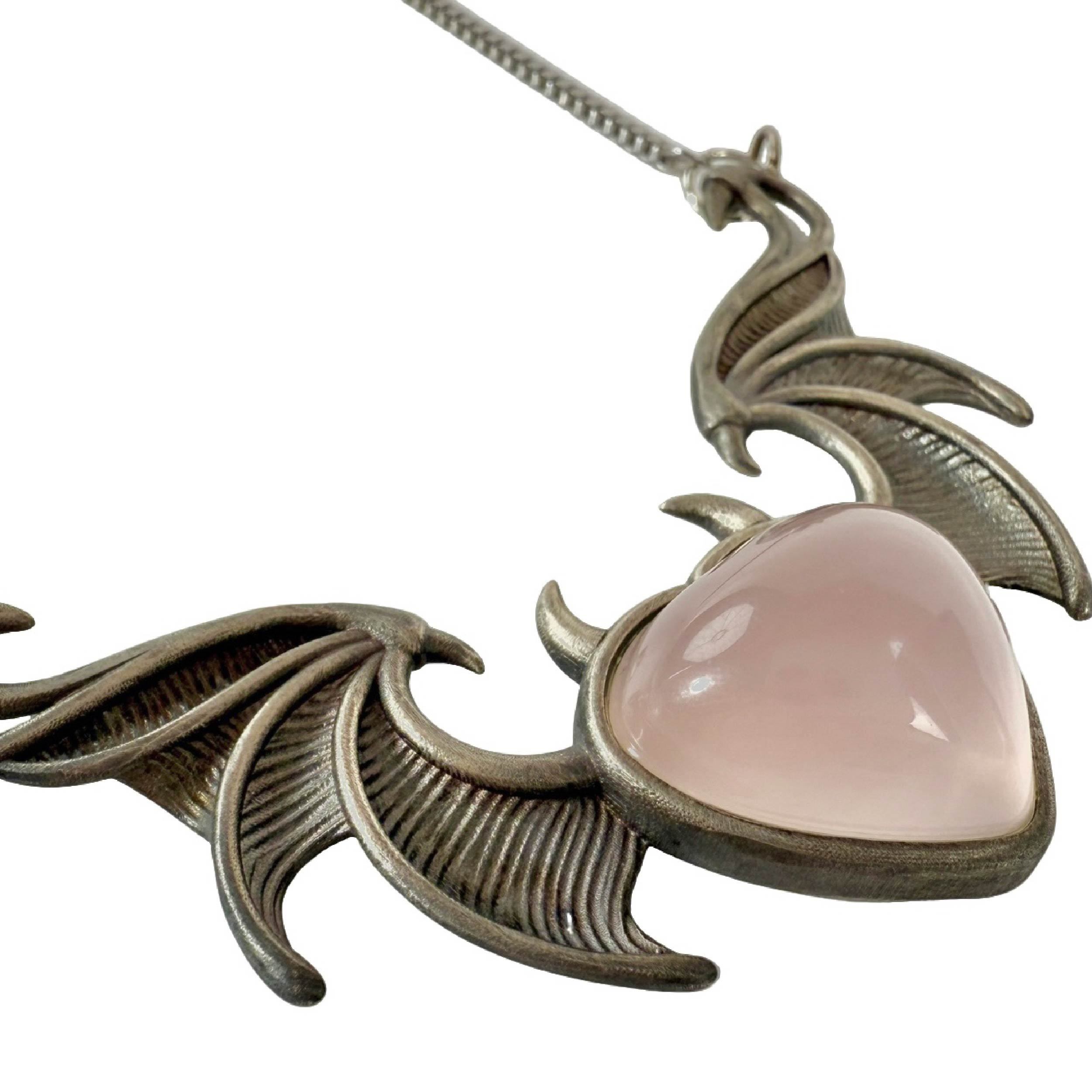 Shinecrys- Rose Quartz  pendant