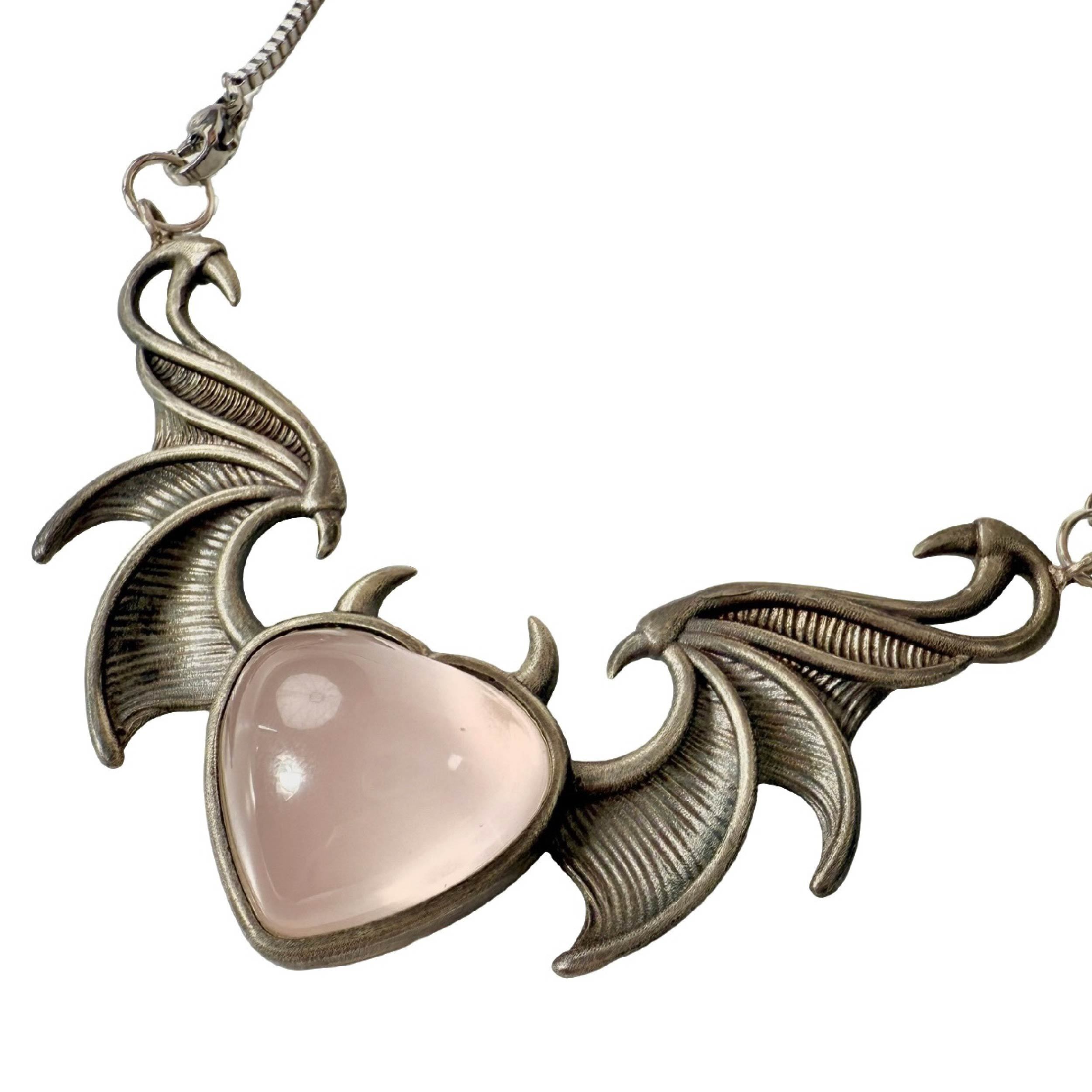 Shinecrys- Rose Quartz  pendant