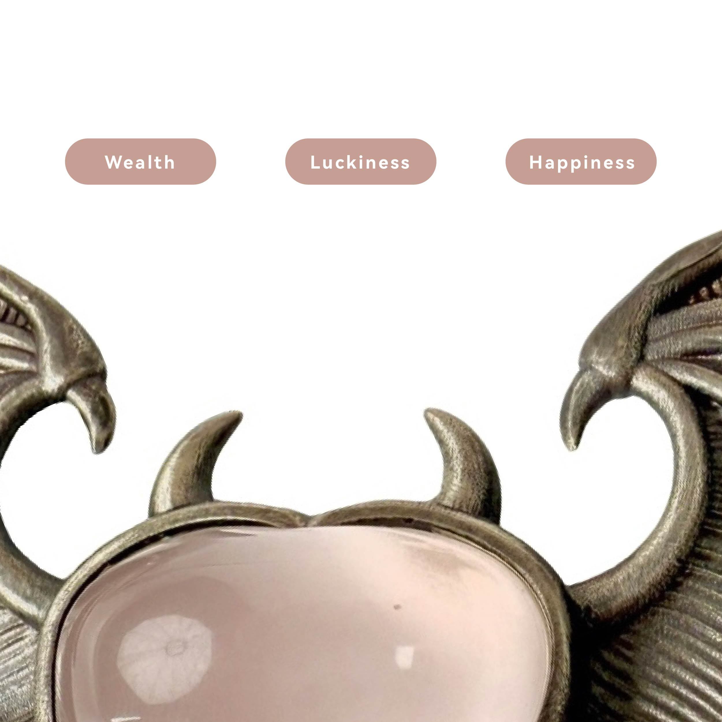 Shinecrys- Rose Quartz  pendant