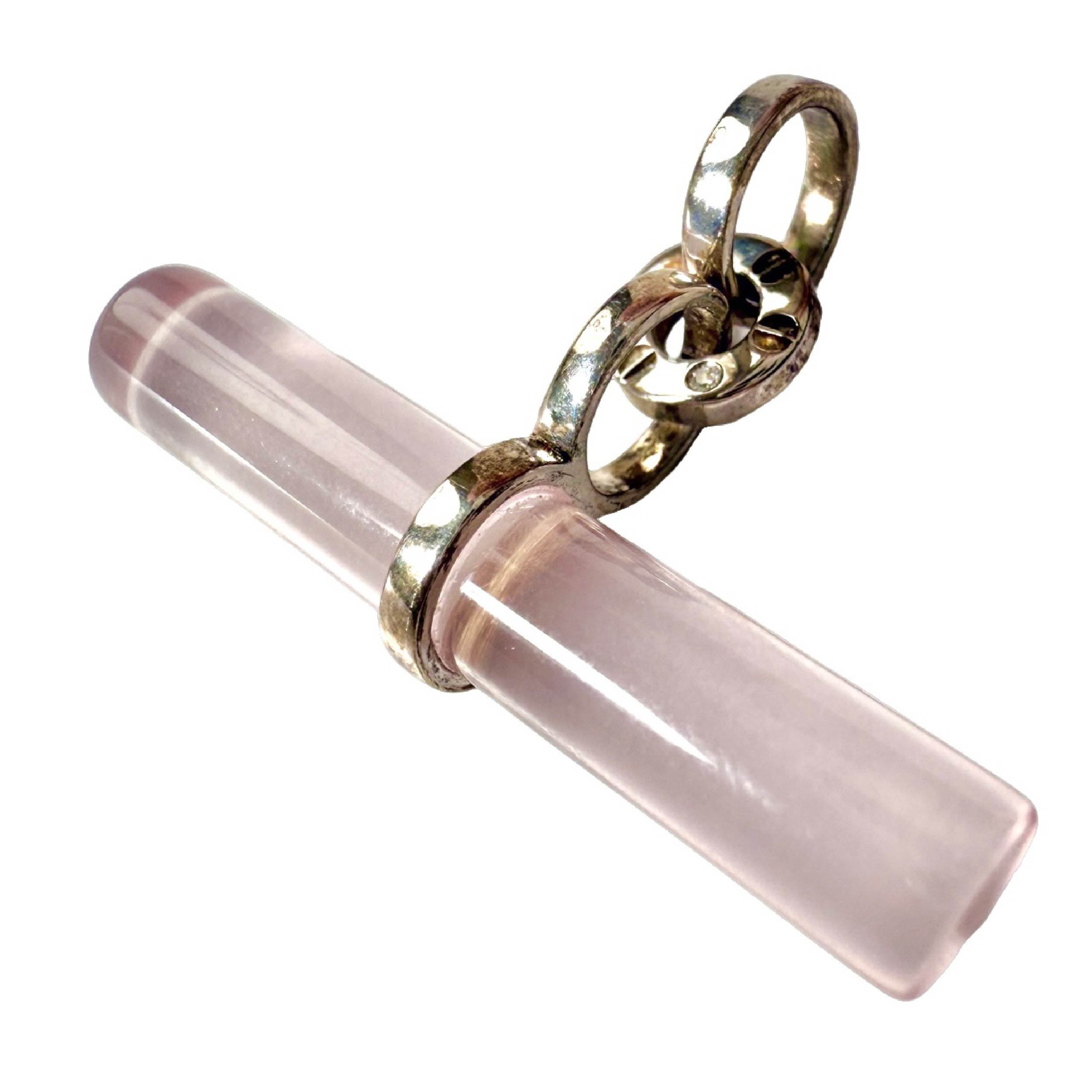 Shinecrys- Rose quartz pendant