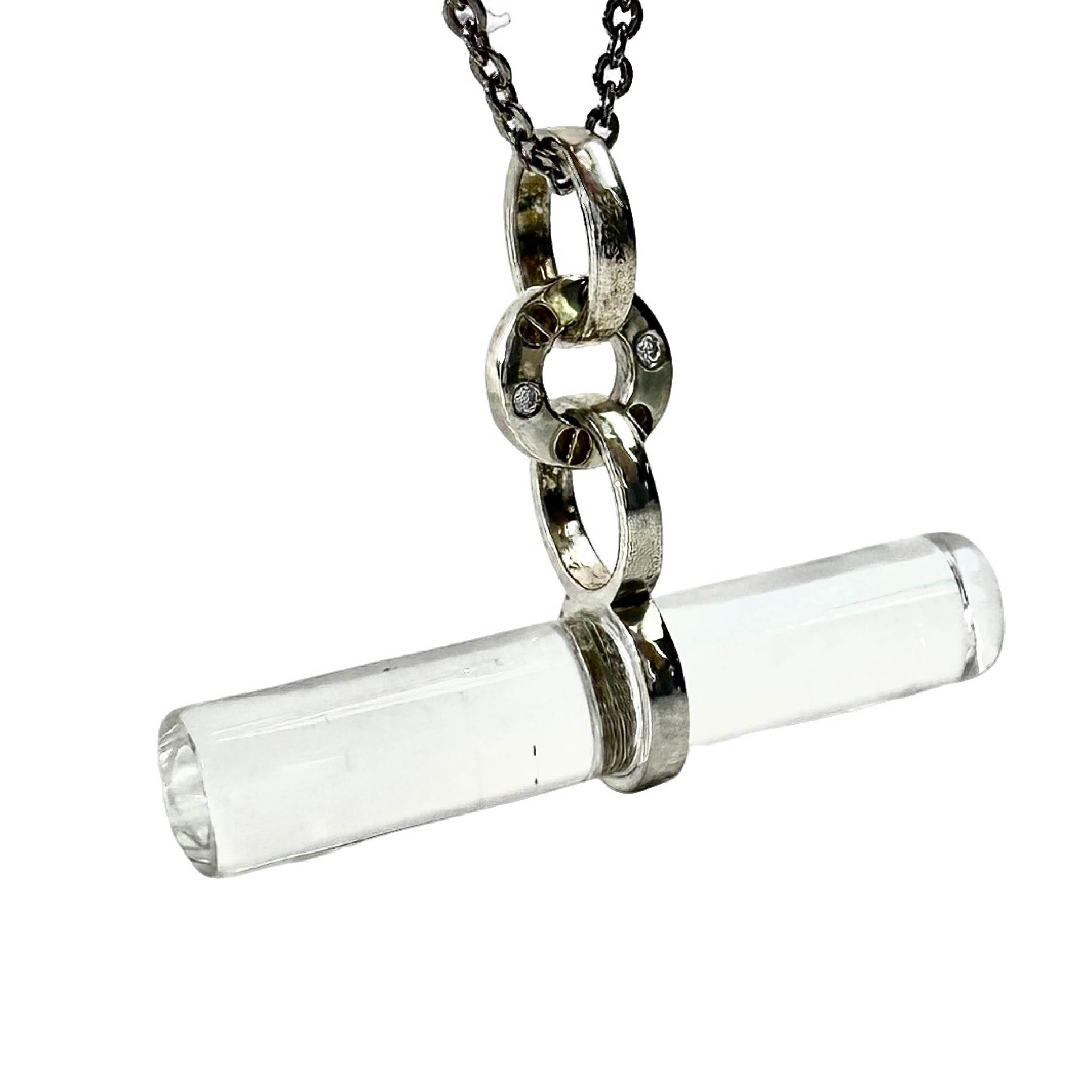 Shinecrys- Clear quartz pendant
