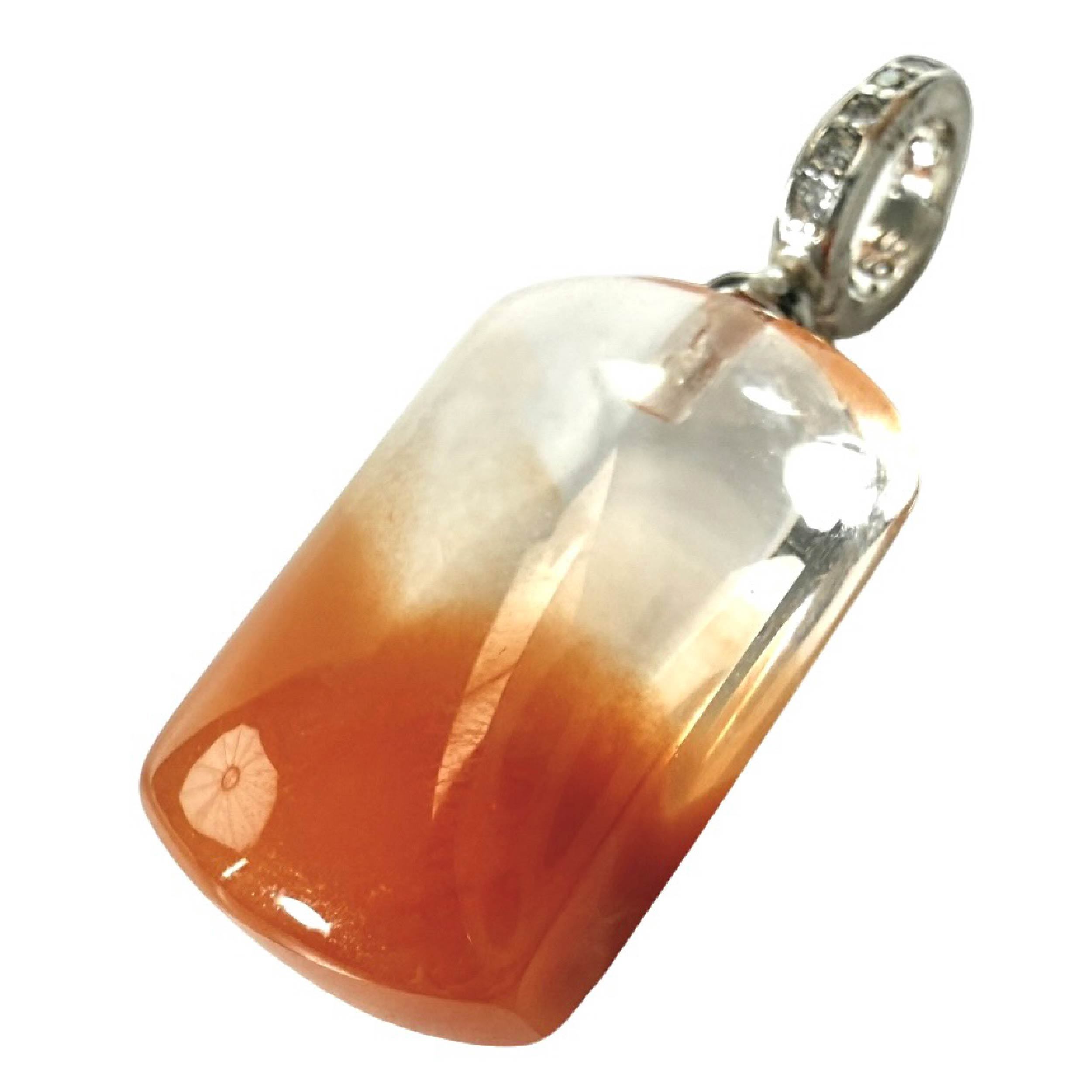 Shinecrys- Red quartz pendant