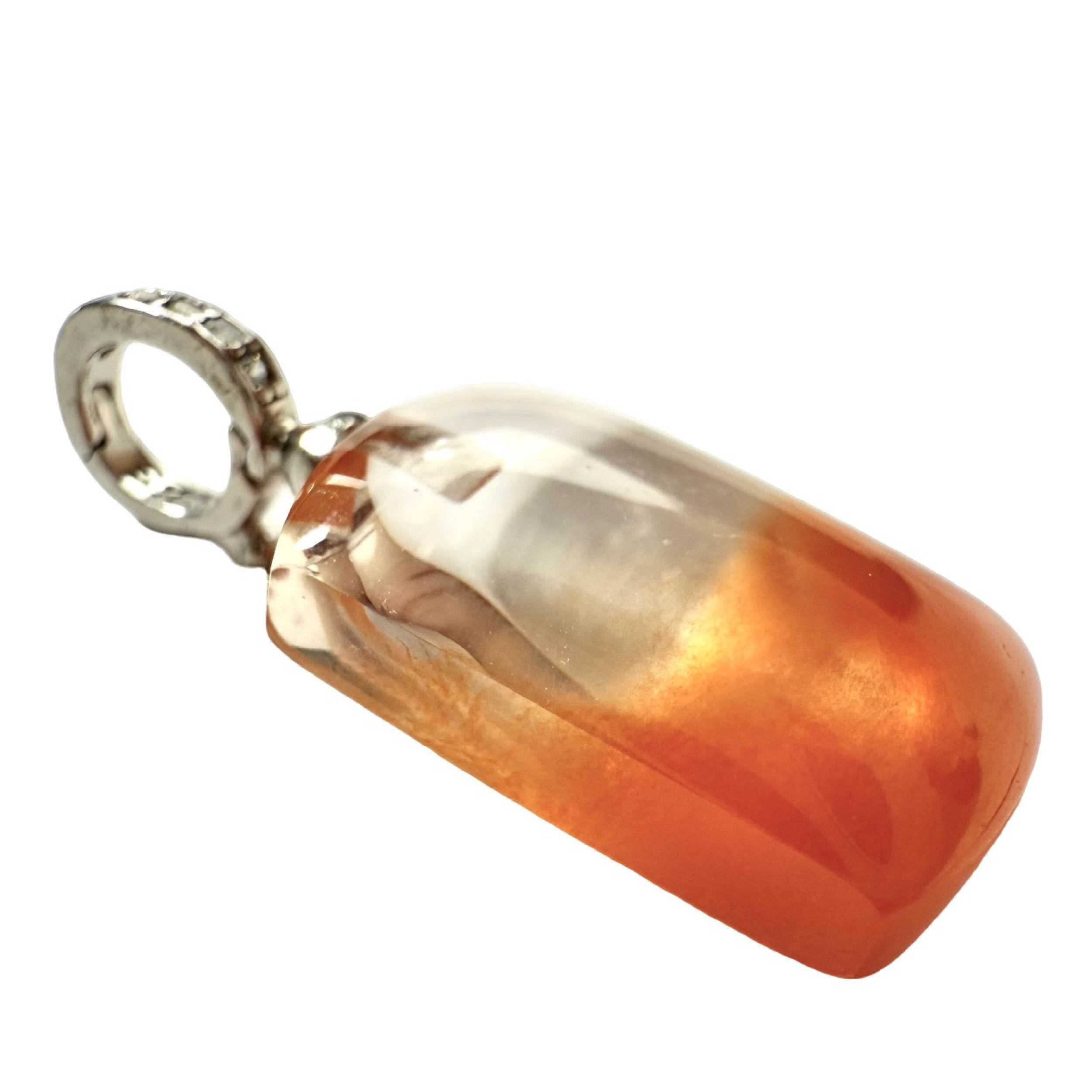Shinecrys- Red quartz pendant