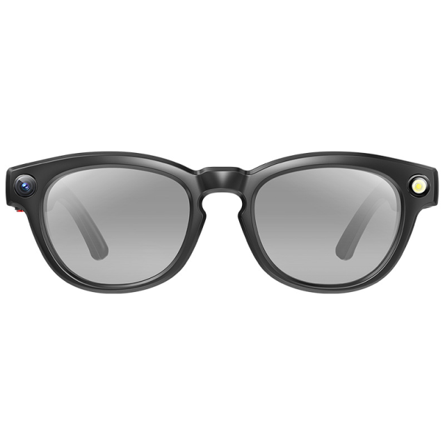 I000135 AI Smart Sunglasses  Photochromic Lens, AI Translation, Open-Ear Speakers, 800W Camera  Universal Compatibility