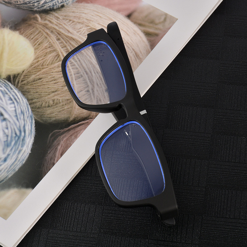 I0011 Smart Glasses  Wireless Audio, Blue Light & UV Protection, Waterproof, BT Call, Music Playback  Universal Compatibility