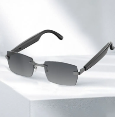 I0125 Smart Sunglasses with Wireless Audio, 1080P Video, AI Translation & IPX5 Waterproof Universal Compatibility