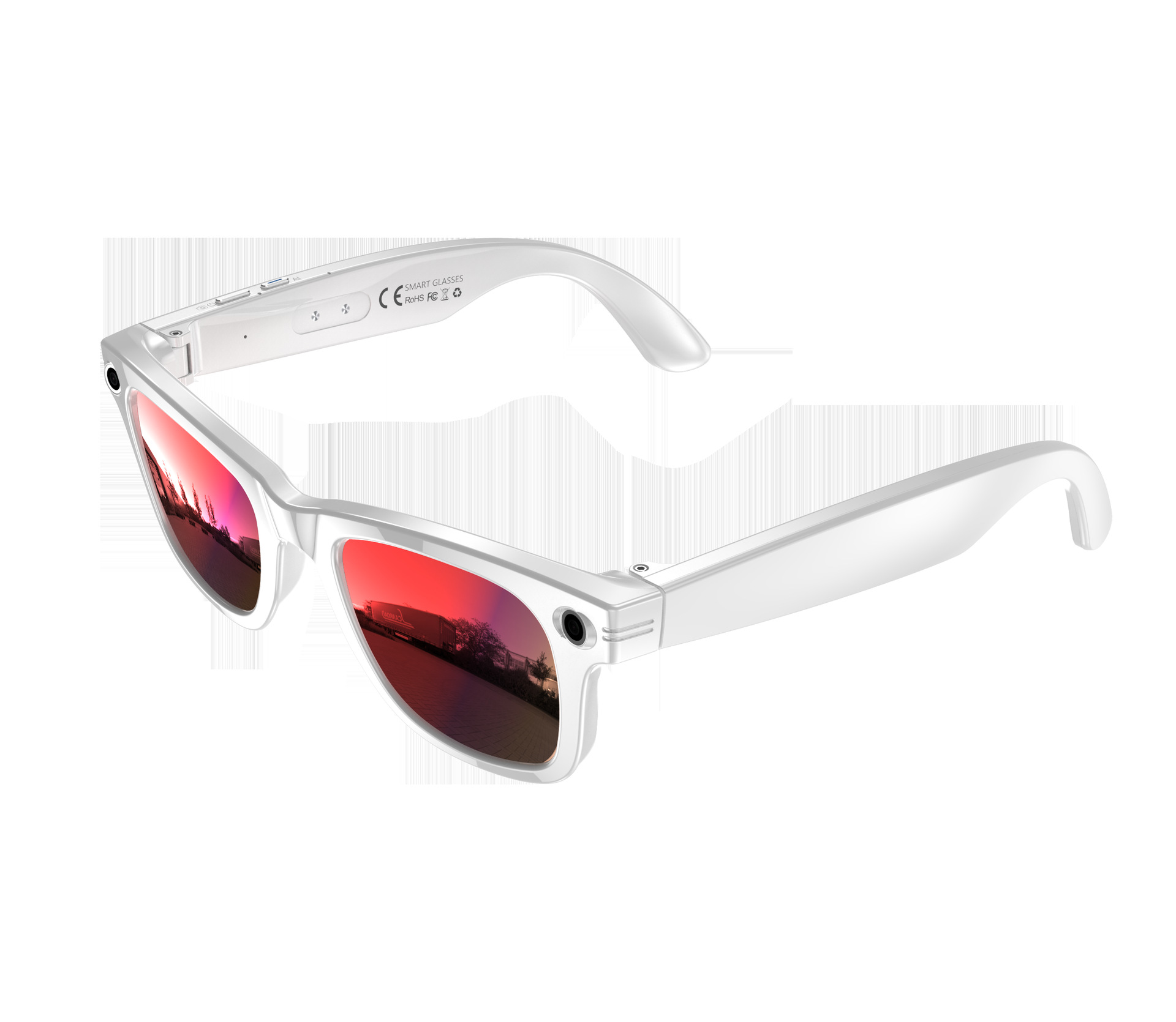 I000138 Smart Glasses  8MP Camera, Video Recording, AI Translation  Universal Compatibility