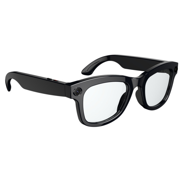 I0015 Smart Glasses with 8MP Camera, 4K Video, WiFi & Voice Wake-up Universal Compatibility