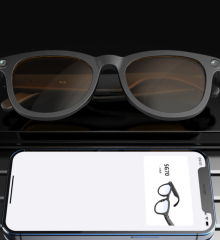 I000152 AI Smart Sunglasses  Anti-Blue Light, Audio & Video & Photo Recording, AI Translator, Wi-Fi  Universal Compatibility