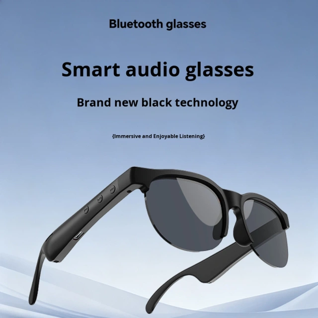 I0020 Smart Sunglasses  IPX5 Waterproof, AI Translation, Wireless Bluetooth, Outdoor Sport Audio  Universal Compatibility