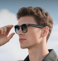 I000152 AI Smart Sunglasses  Anti-Blue Light, Audio & Video & Photo Recording, AI Translator, Wi-Fi  Universal Compatibility