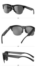 I000146 Smart Sunglasses  Wireless Audio, Music Playback, Bluetooth Call  Universal Compatibility