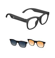 I000158 Smart Sports Glasses  IPX4 Waterproof, Bluetooth Call, AI Intercom, High-Fidelity Audio, Music Playback  Universal Compatibility