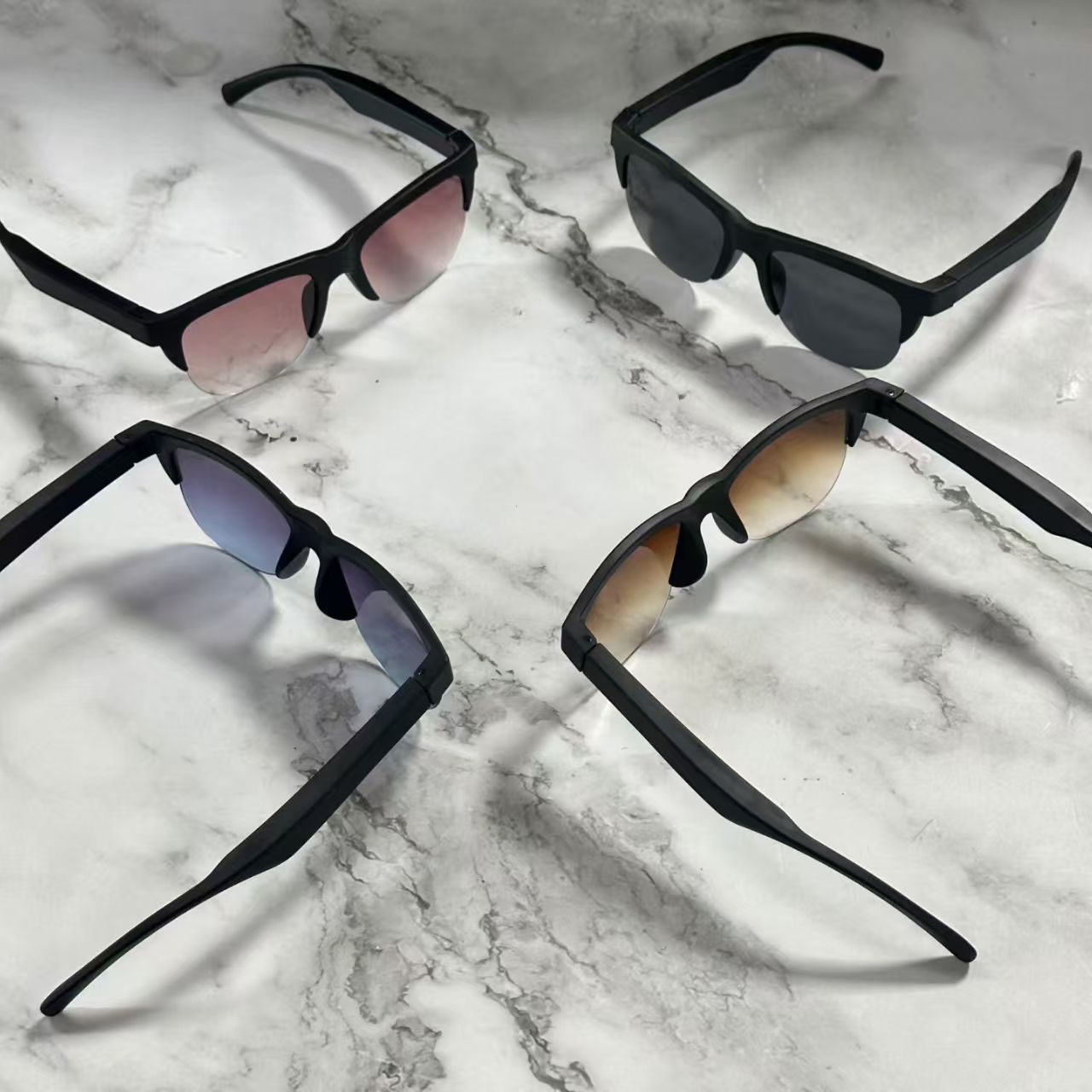 I0013 Smart Sunglasses  TWS Wireless, Bluetooth Calling, Audio Playback  Universal Compatibility