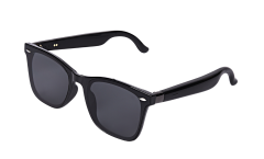 I000155 AI Smart Glasses 1080P, Music, Call, AI Voice Translation, Voice Assistant, IPX5 Waterproof, Type-C Charging, App Control Universal Compatibility