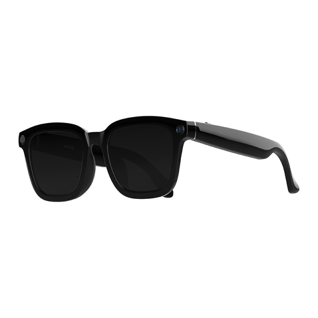 I000132 AI Smart Glasses  Real-time Translation, Multi-Language, ChatGPT Integration, Music Playback, Call, WiFi Upload, Camera, Photo & Video Universal Compatibility