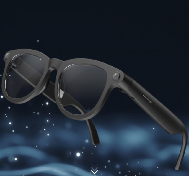 I000152 AI Smart Sunglasses  Anti-Blue Light, Audio & Video & Photo Recording, AI Translator, Wi-Fi  Universal Compatibility