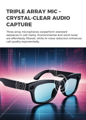 I0118 AI Smart Camera Glasses 8MP Camera WiFi Waterproof Voice Wake-up Universal Compatibility