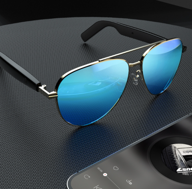 I000150 Smart Glasses  Wireless Audio, Bluetooth V5.4, Music Playback  Universal Compatibility